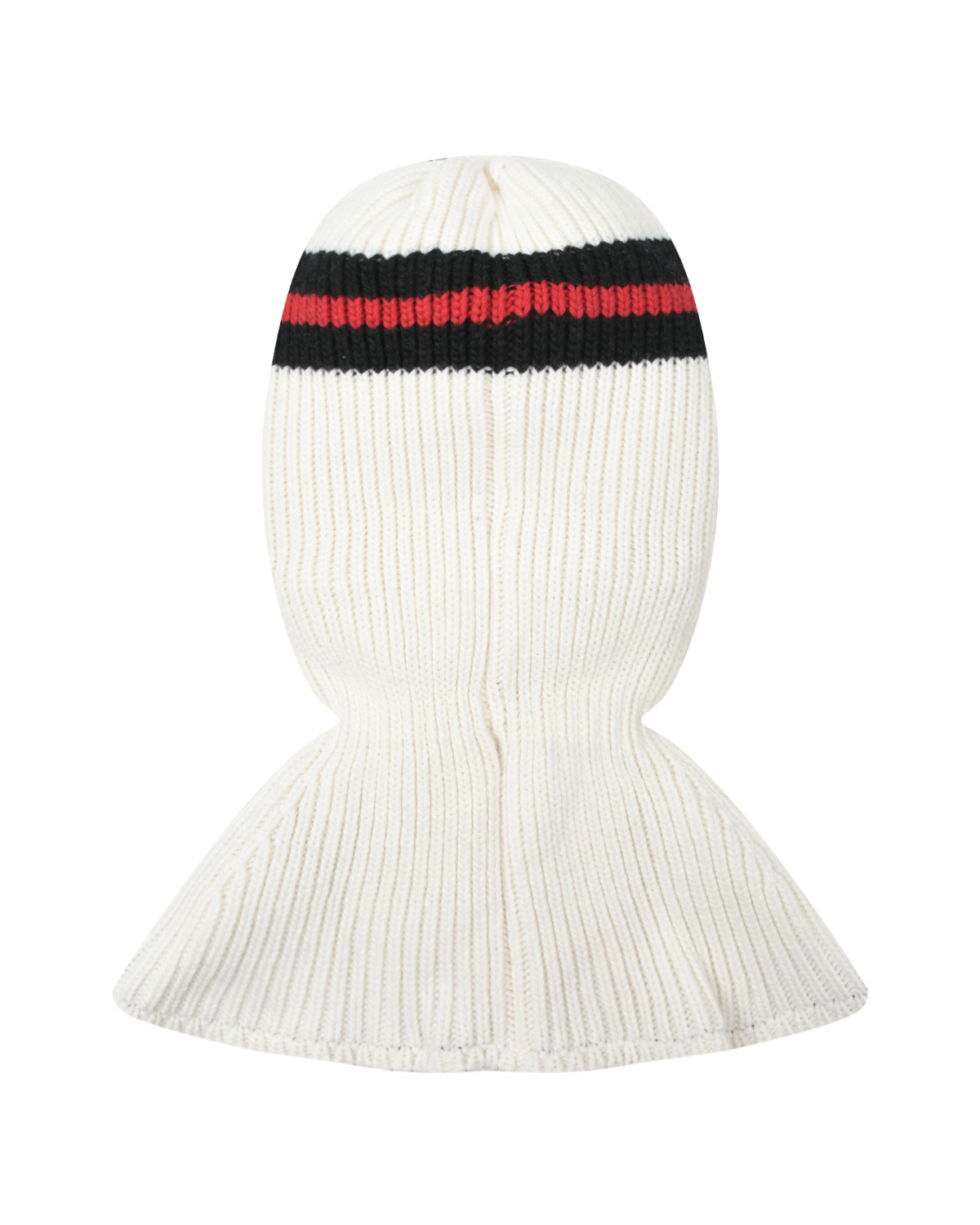 Белая шапка-шлем с нашивкой "заяц" Chobi детская, размер 53, цвет белый - фото 2