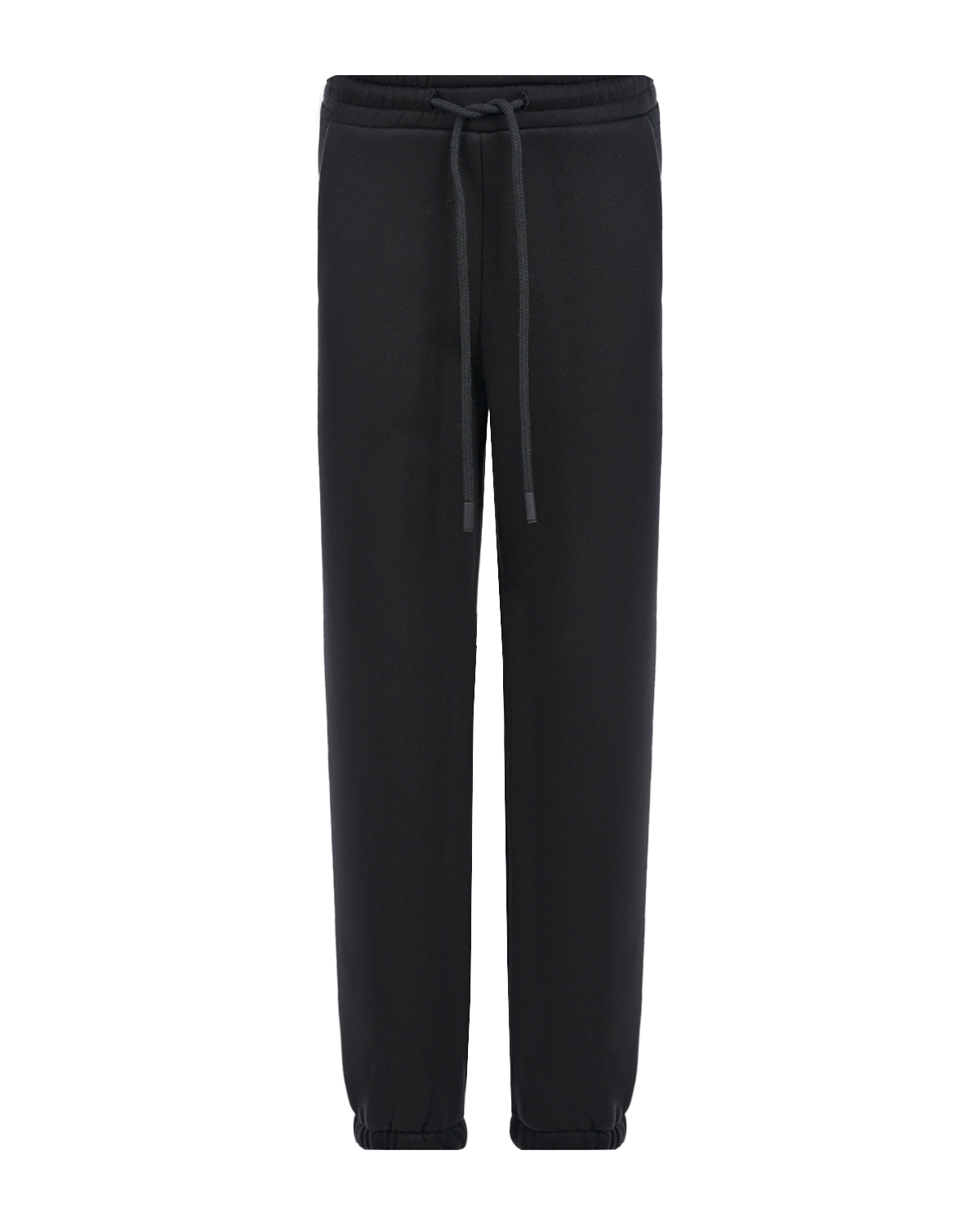 Черные утепленные спортивные брюки Dan Maralex детские, размер 128, цвет черный - фото 1