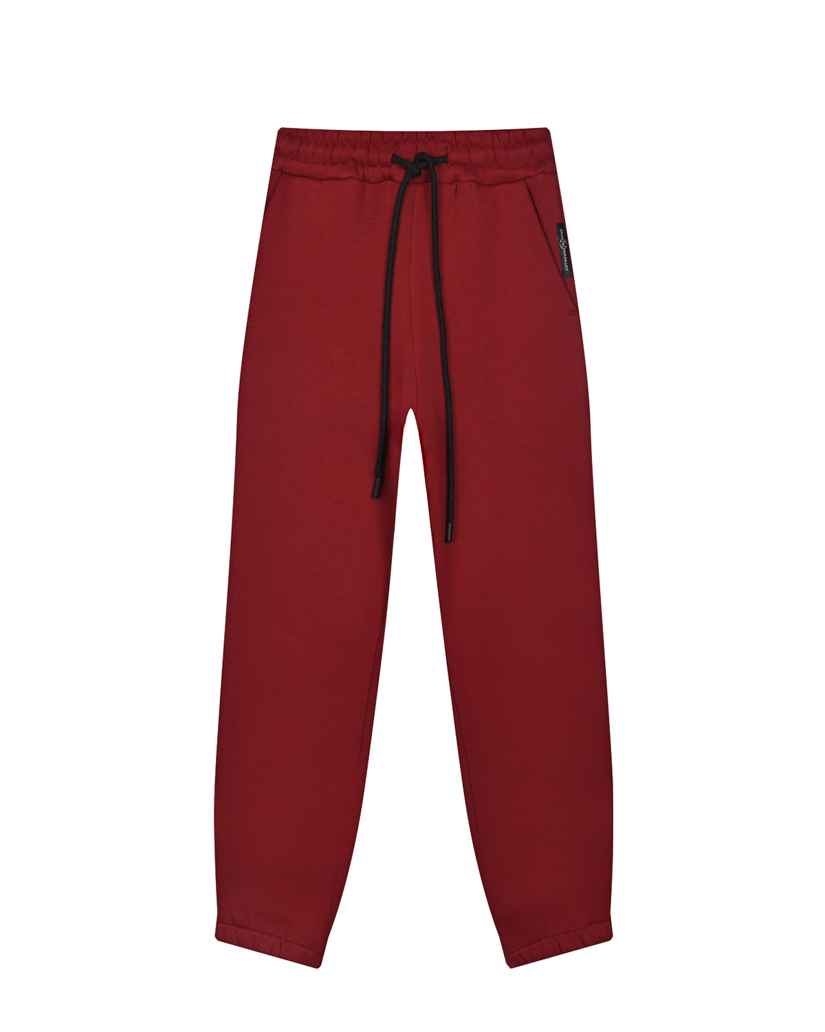 Бордовые спортивные брюки Dan Maralex детские, размер 164, цвет бордовый