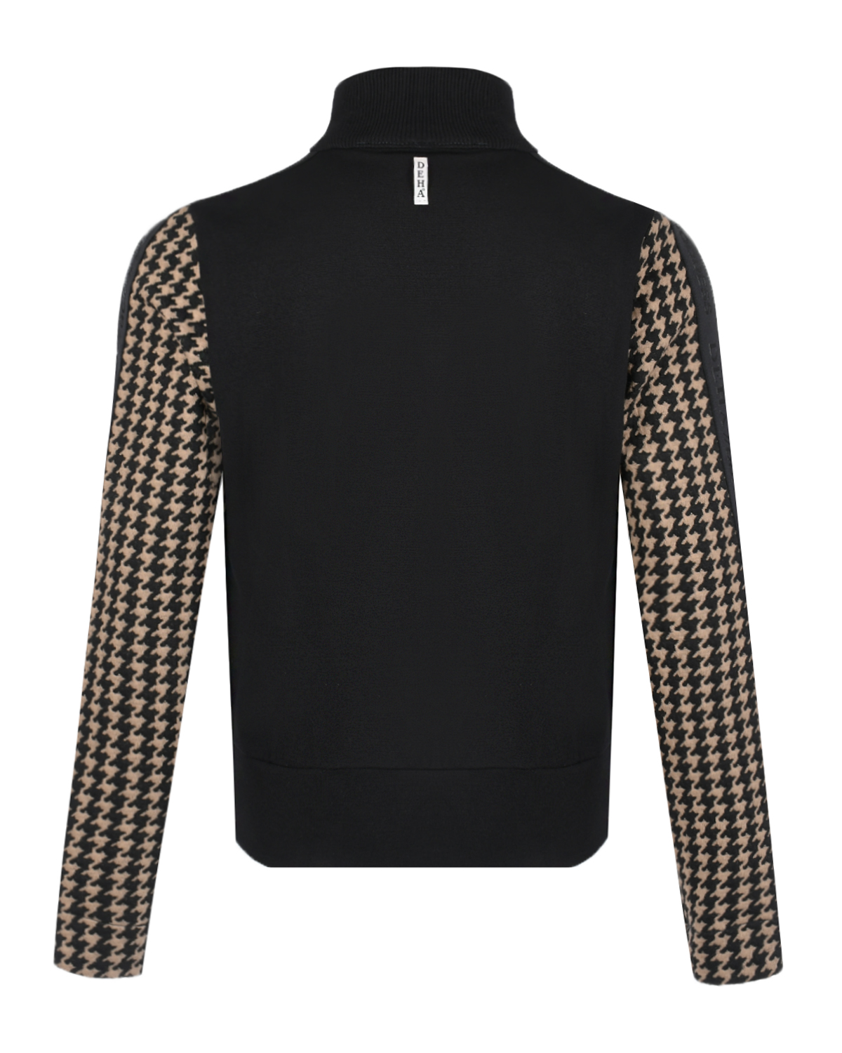 Спортивная куртка с принтом "pied-de-poule" Deha, размер 38, цвет черный - фото 5