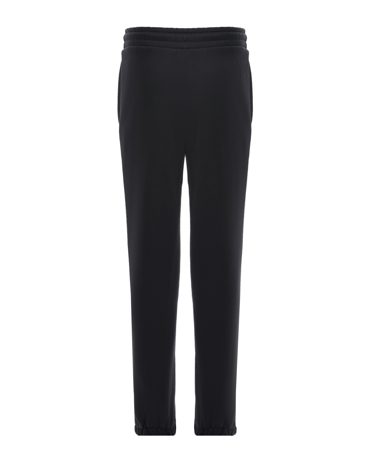 Черные утепленные спортивные брюки Dan Maralex детские, размер 128, цвет черный - фото 2