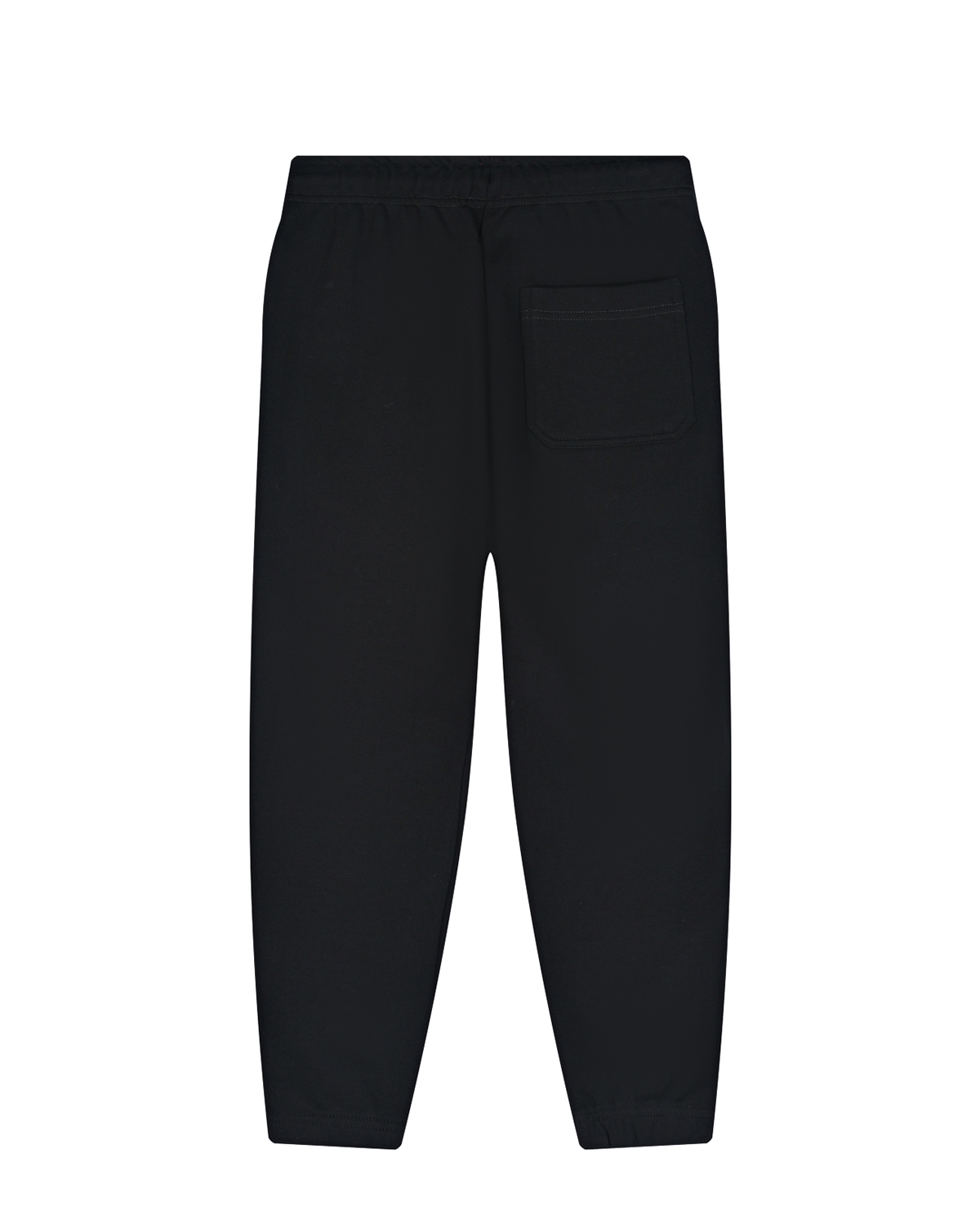 Черные спортивные брюки с вышитым лого Diesel детские, размер 128, цвет черный - фото 2