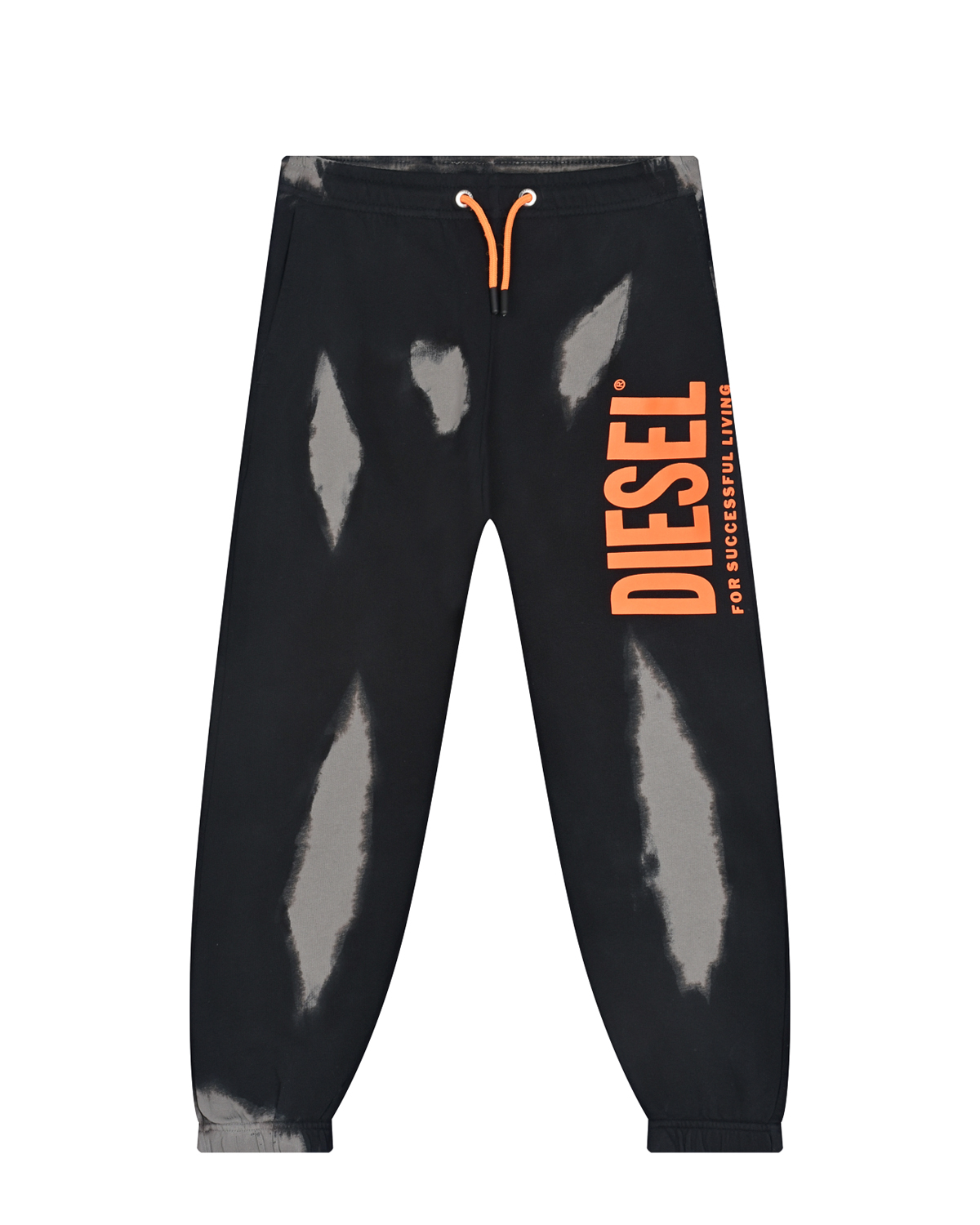 Спортивные брюки с принтом tie-dye Diesel детские, размер 140, цвет мультиколор - фото 1