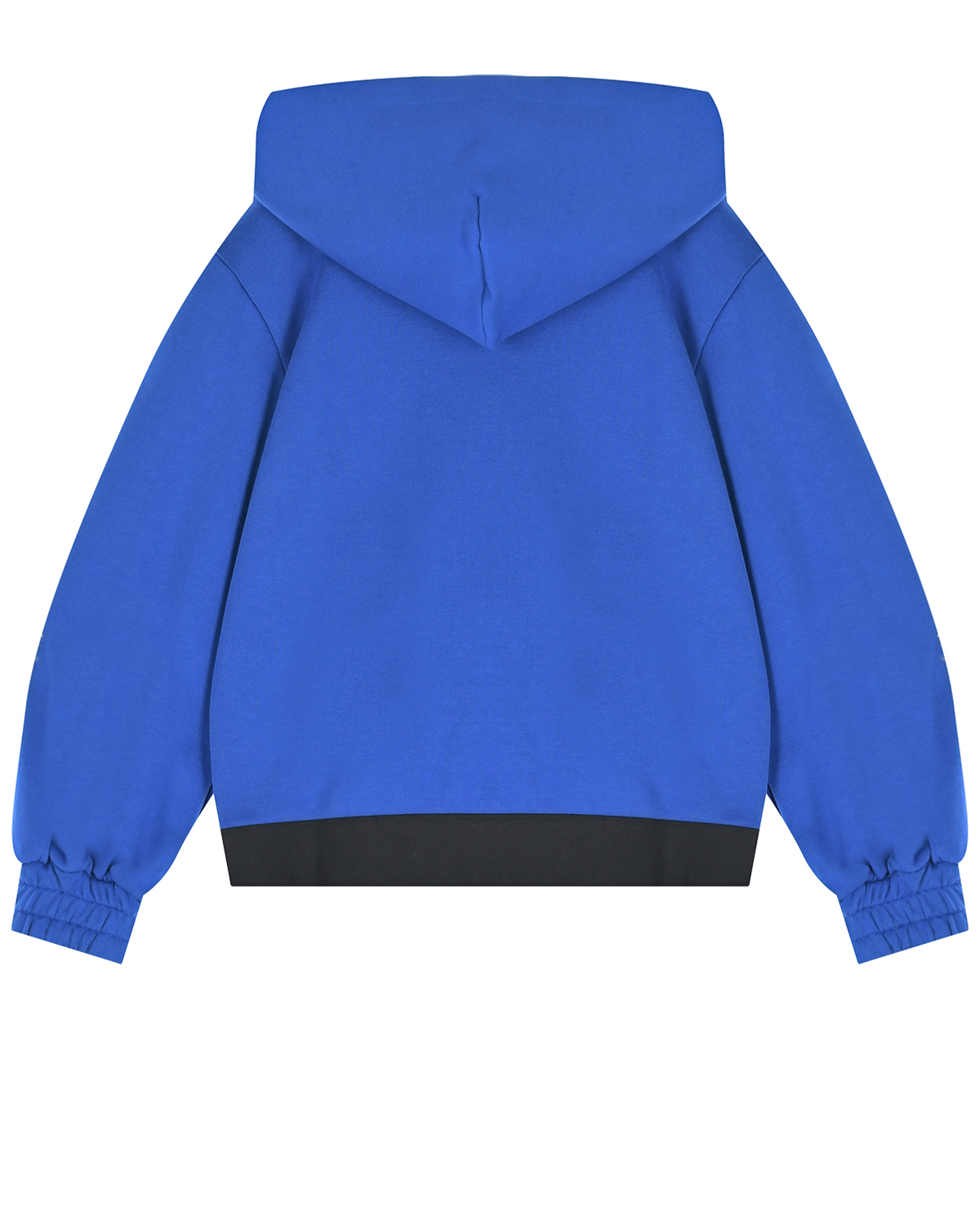Синяя спортивная куртка с черной резинкой Dolce&Gabbana детская, размер 116, цвет синий - фото 2