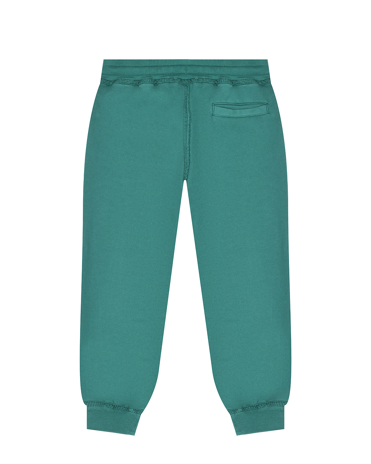 Зеленые спортивные брюки с белым лого Dolce&Gabbana детские, размер 104, цвет зеленый - фото 2