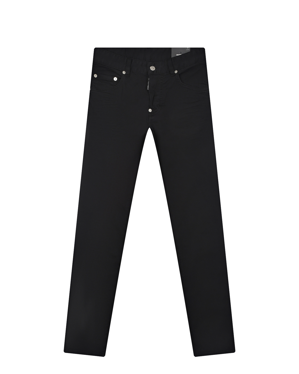 Черные прямые джинсы Dsquared2 детские, размер 140, цвет черный