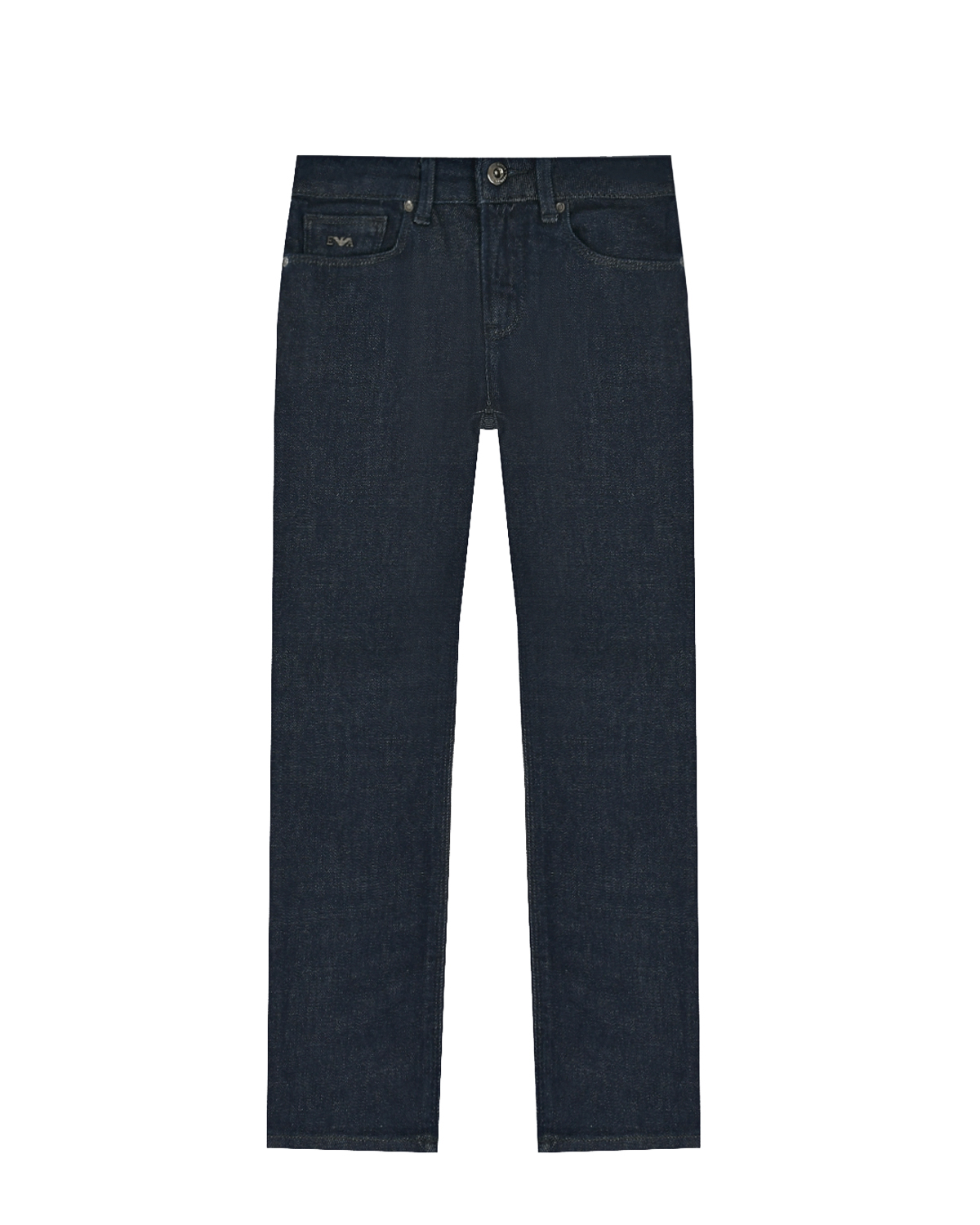 Темно-синие джинсы slim fit Emporio Armani детское, размер 110, цвет синий - фото 1