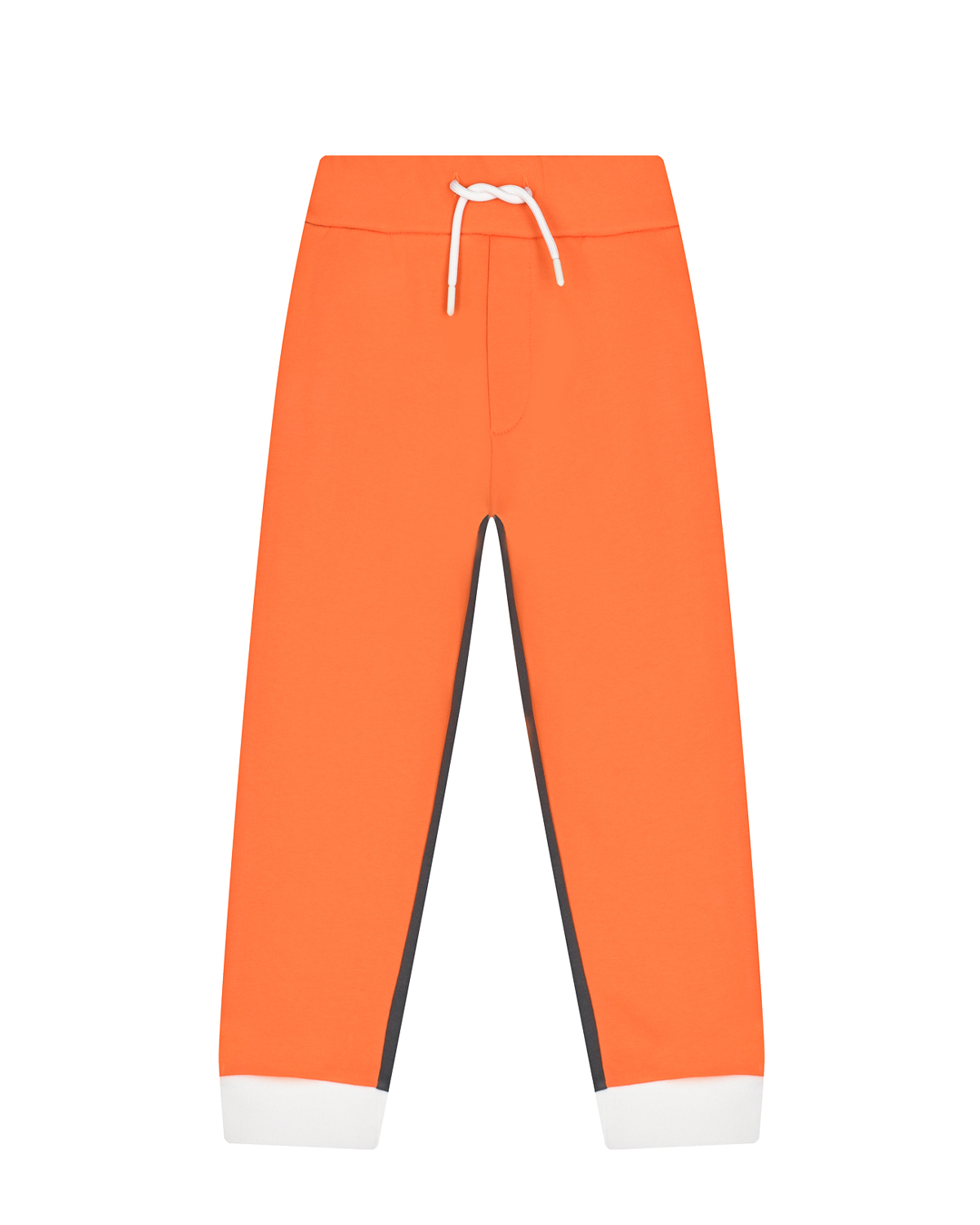 Оранжево-серые спортивные брюки Emporio Armani детское, размер 110, цвет мультиколор
