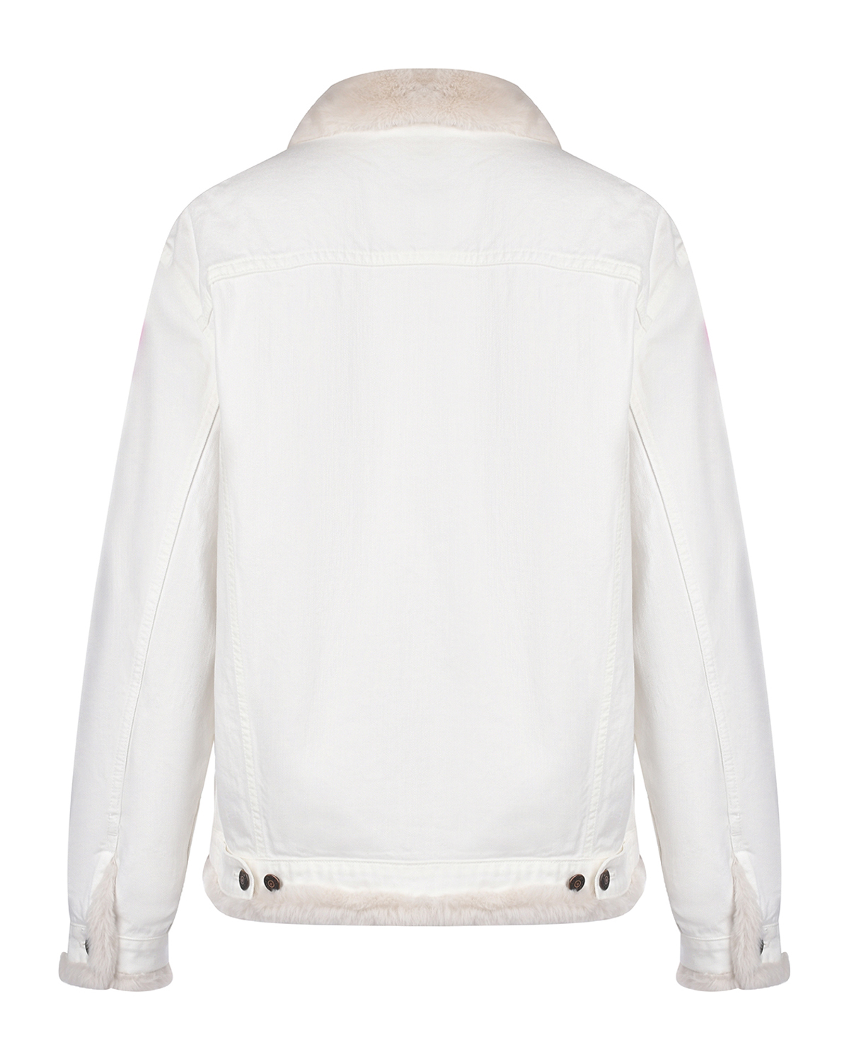 Куртка молочного цвета Forte dei Marmi Couture, размер 42 - фото 5