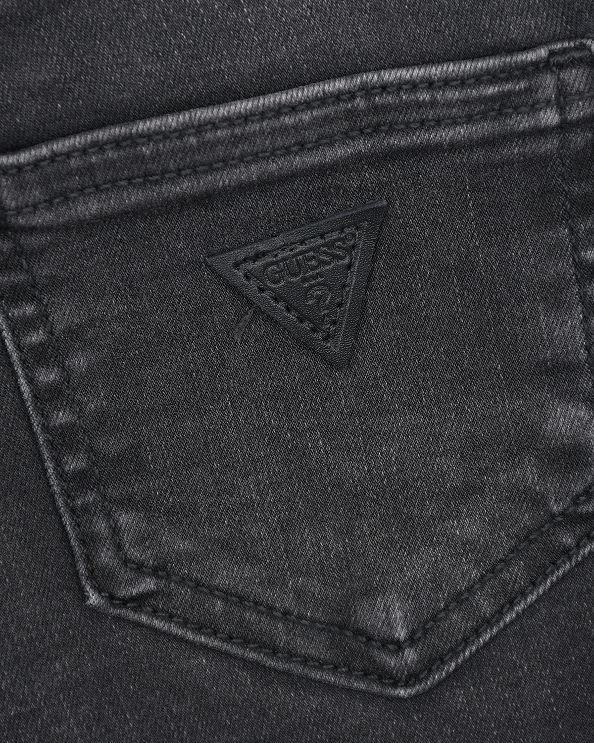 Черные джинсы skinny Guess детские, размер 152, цвет черный - фото 4