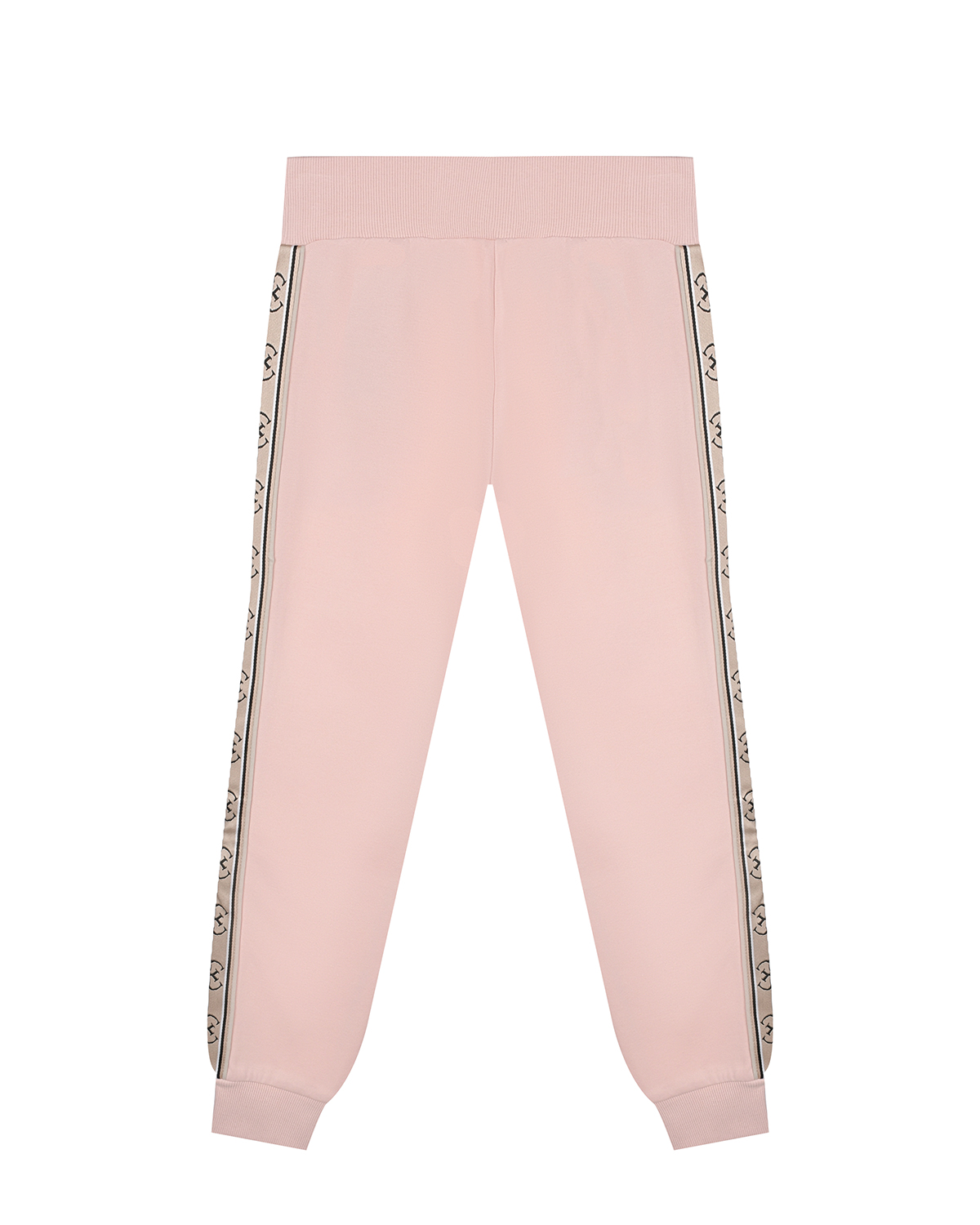 Розовые спортивные брюки с лампасами Guess детские, размер 140, цвет розовый - фото 2