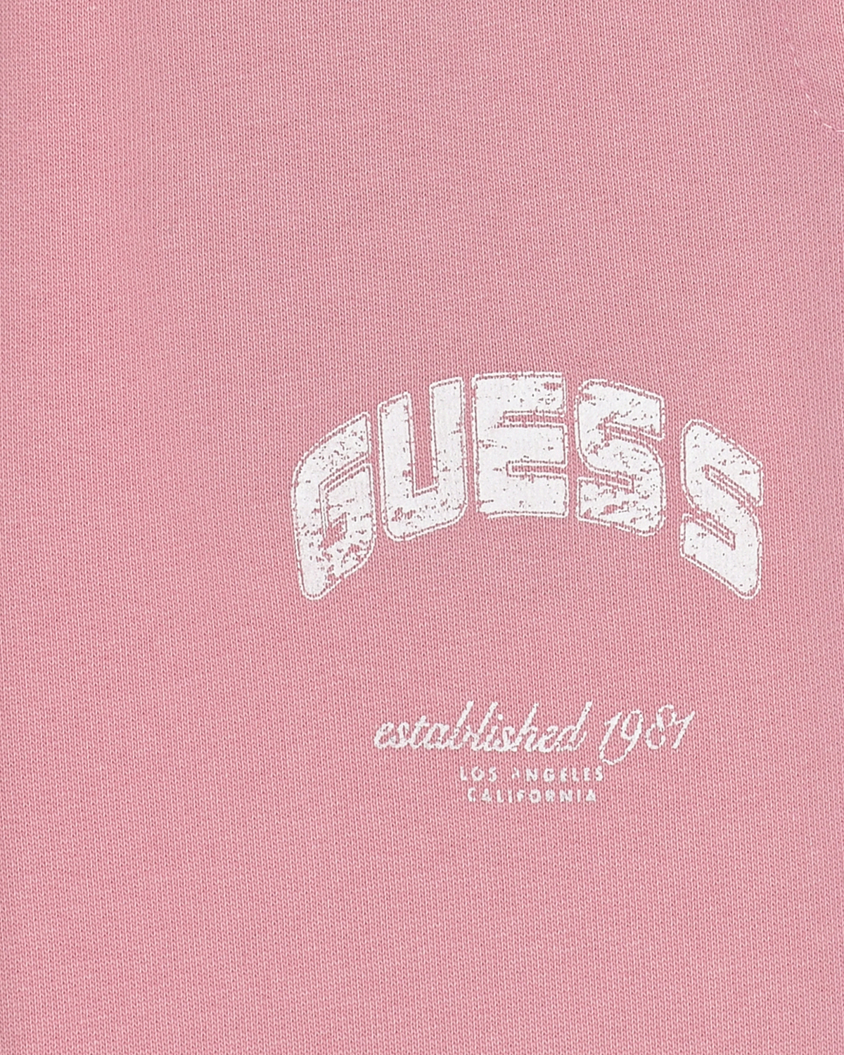 Розовые спортивные брюки Guess детские, размер 128, цвет розовый - фото 3
