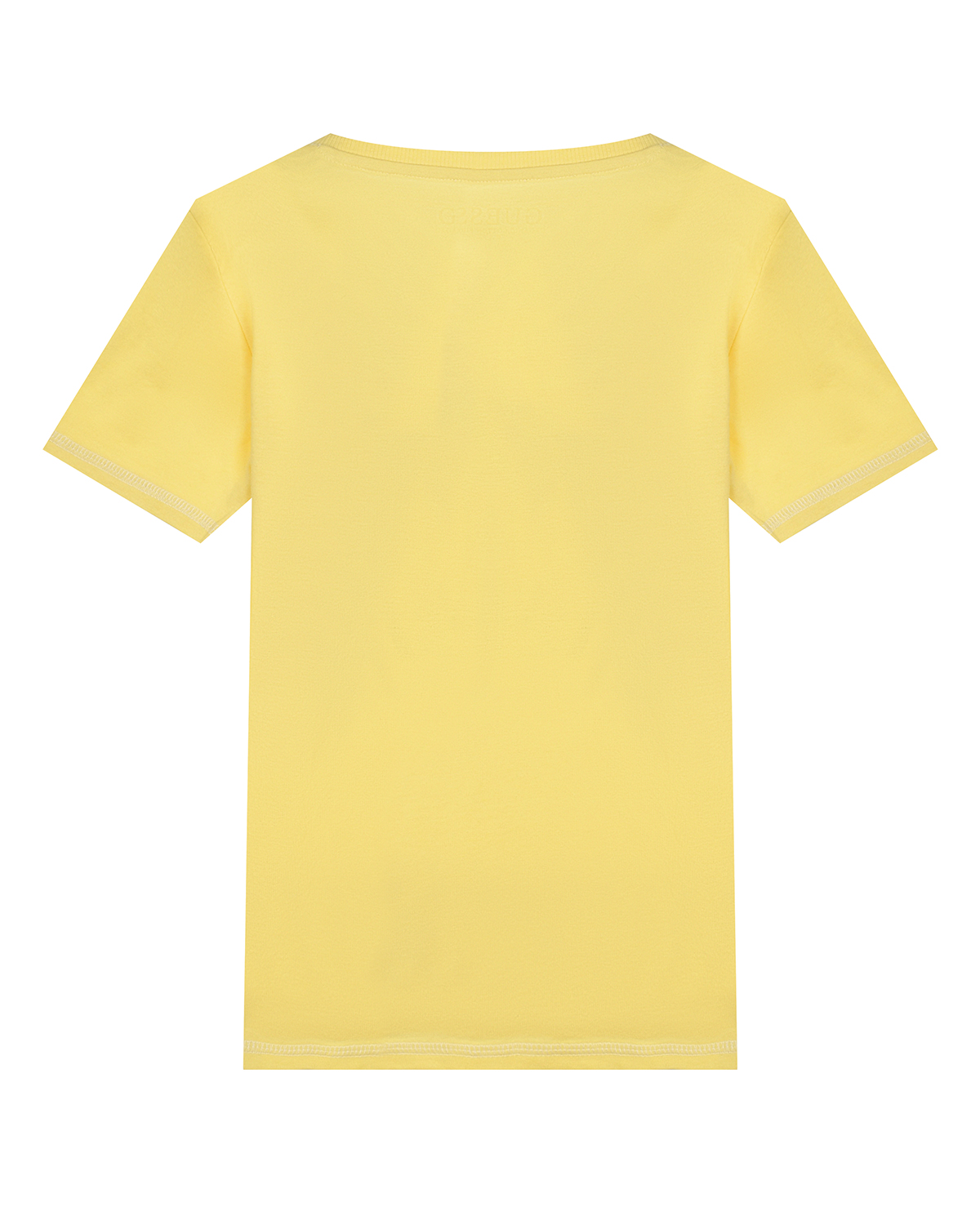 Guess желтая футболка