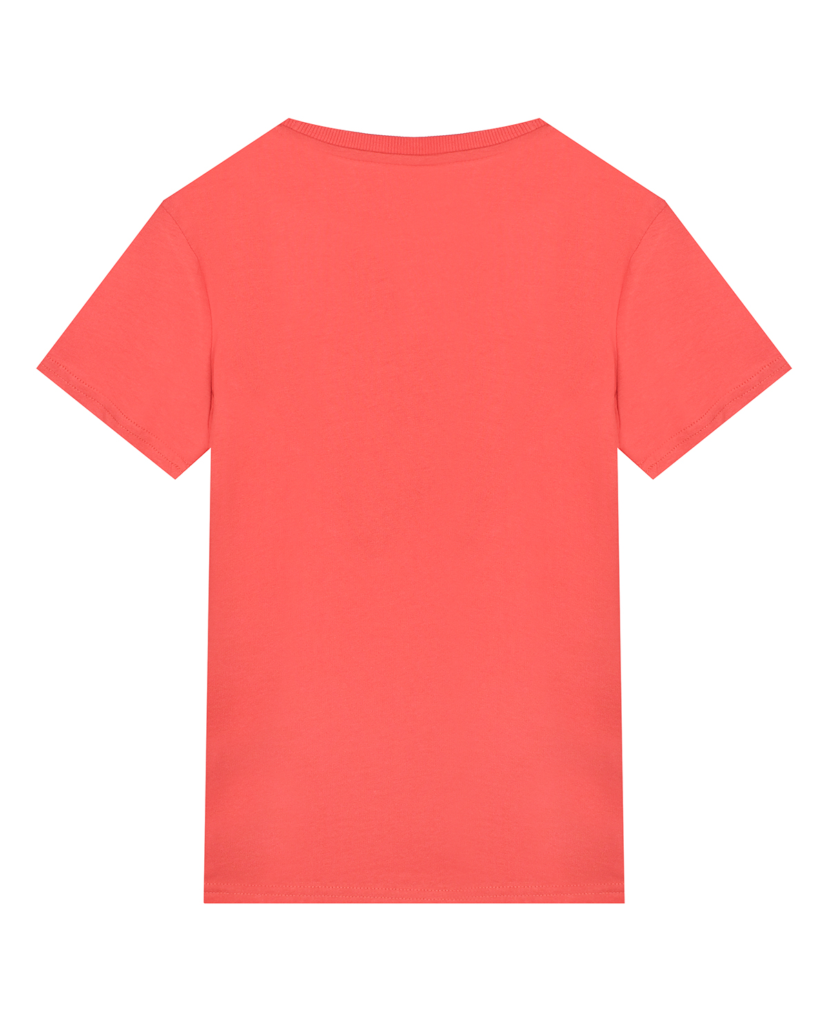 Красная футболка с треугольным лого Guess детская, размер 122, цвет красный - фото 2