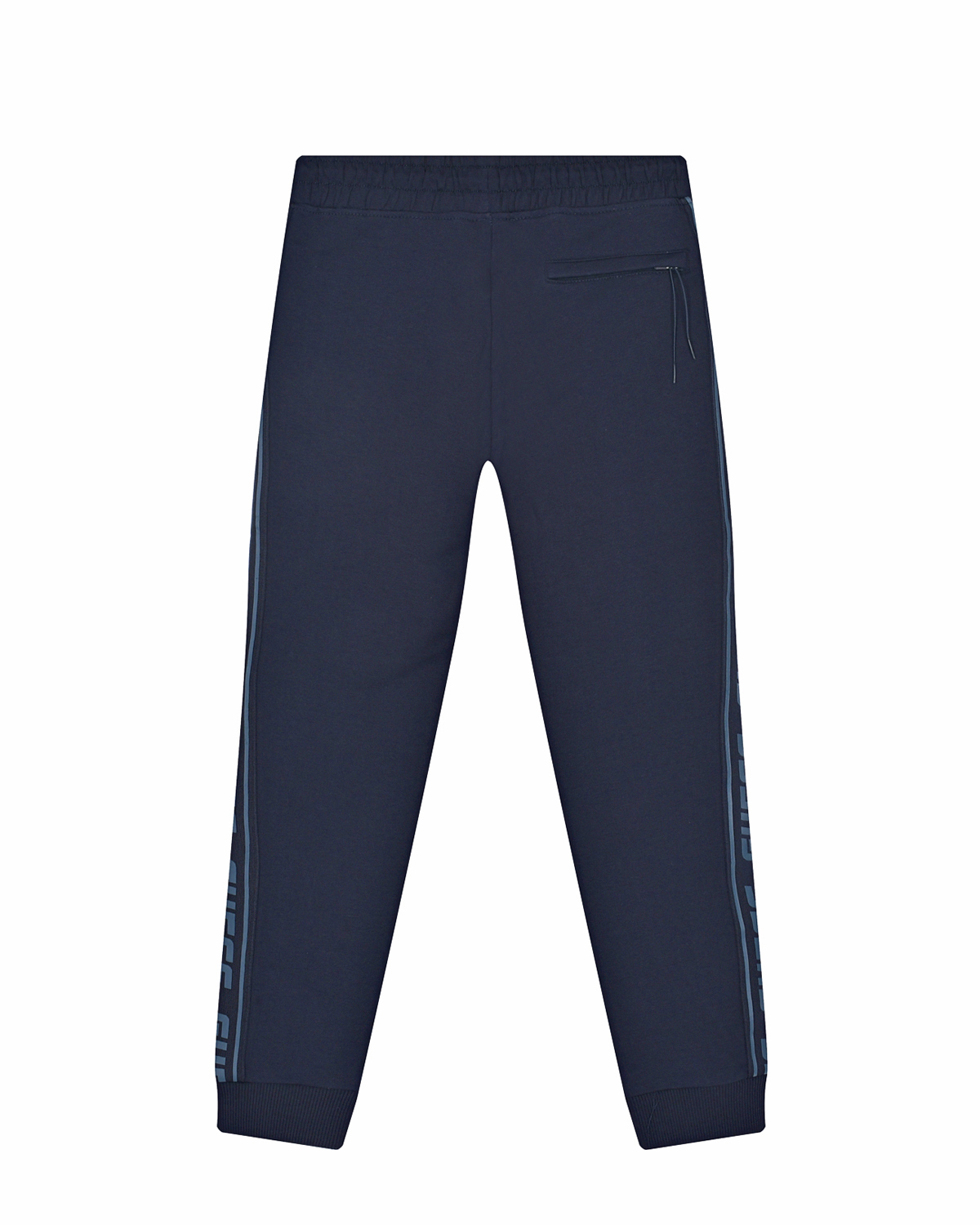 Темно-синие спортивные брюки с лампасами Guess детское, размер 128, цвет синий - фото 2