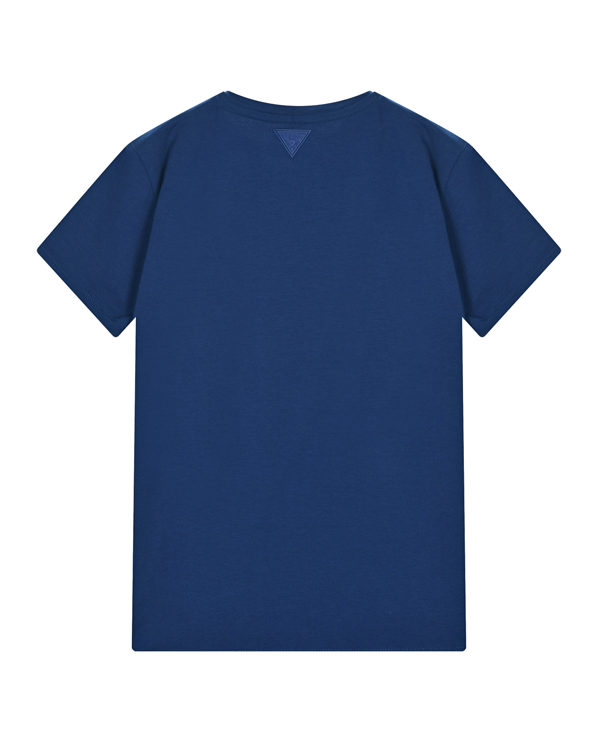 Темно-синяя футболка с объемным лого Guess детское, размер 128, цвет синий - фото 2