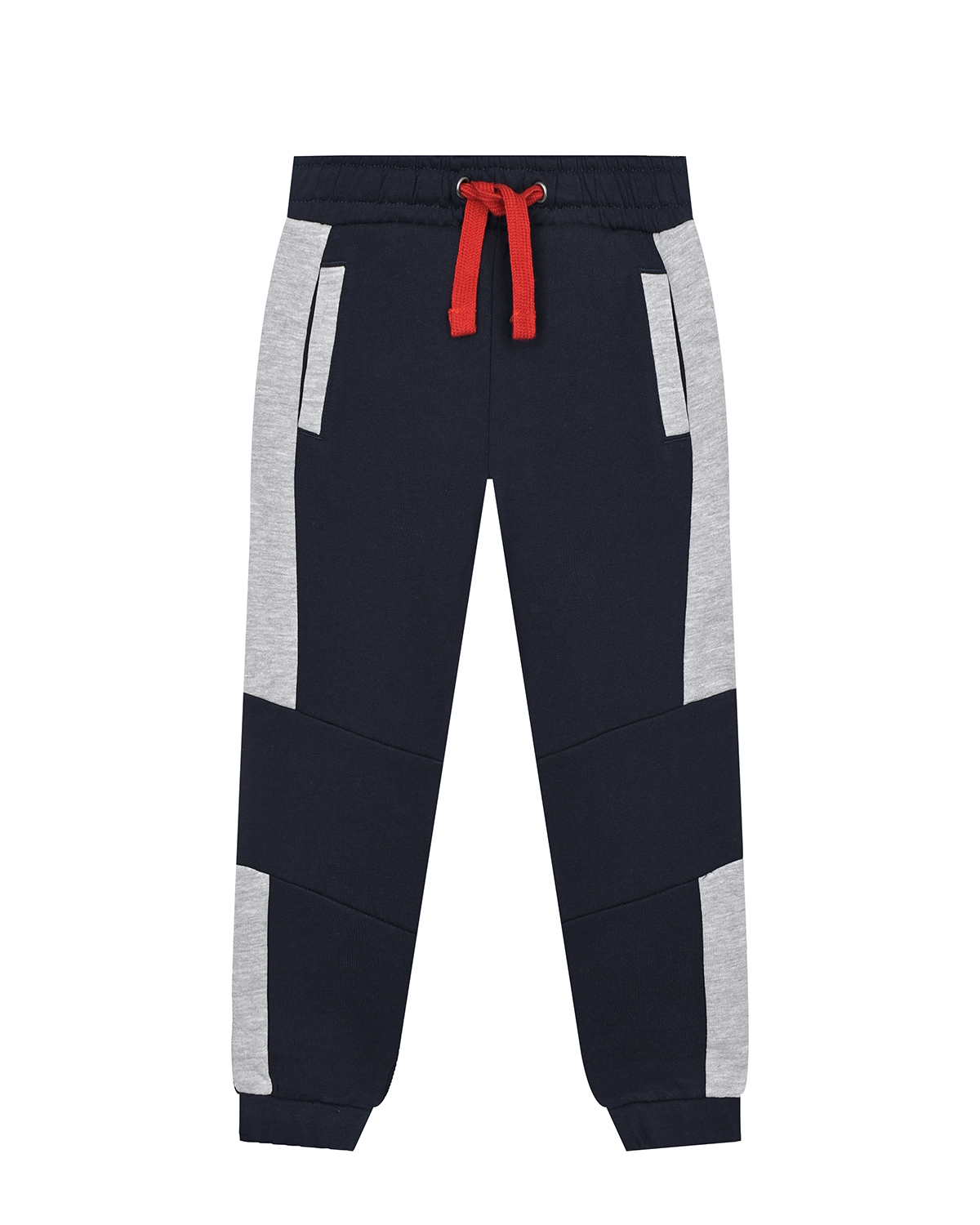 Спортивные брюки с серыми лампасами Guess детские, размер 98, цвет мультиколор
