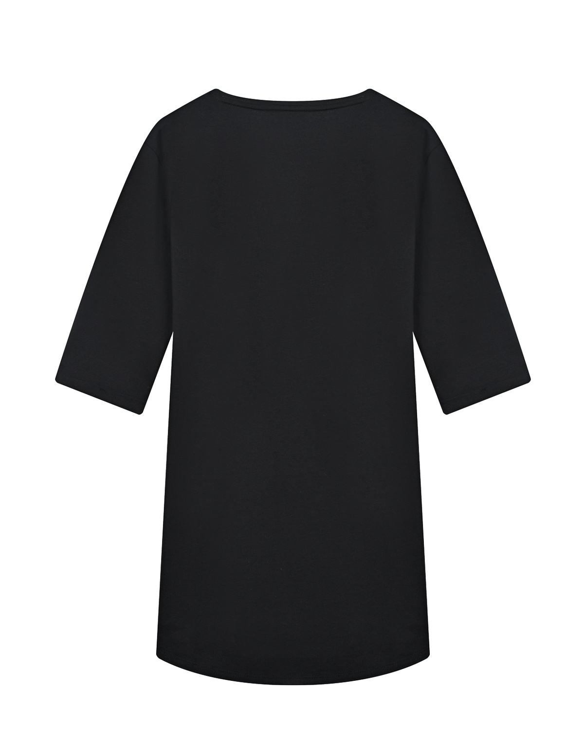 Черная футболка с рукавами 3/4 Guess детская, размер 122, цвет черный Черная футболка с рукавами 3/4 Guess детская - фото 2