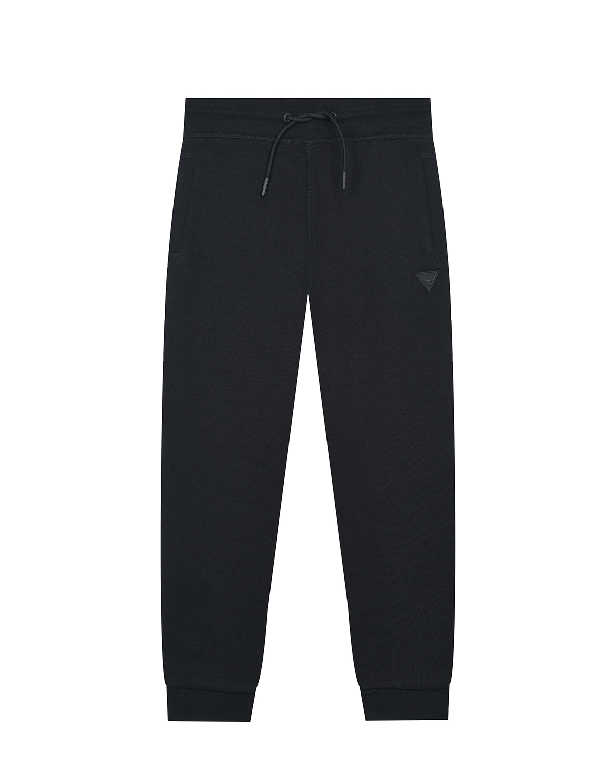 Черные спортивные брюки Guess детские, размер 128, цвет черный