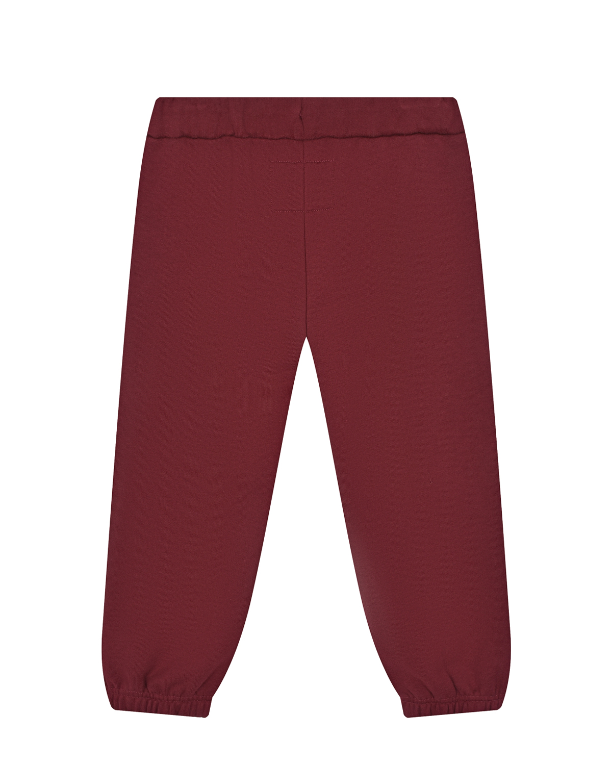 Бордовые спортивные брюки IL Gufo детские, размер 104, цвет бордовый - фото 2