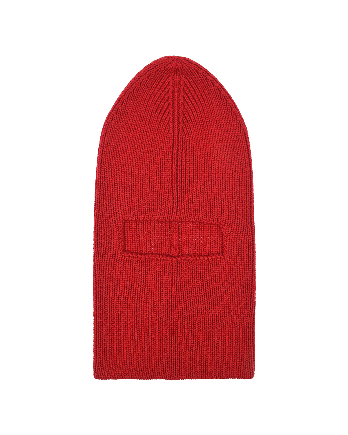 Красная шапка-шлем из шерсти Jan&Sofie детская, размер 57, цвет красный - фото 1