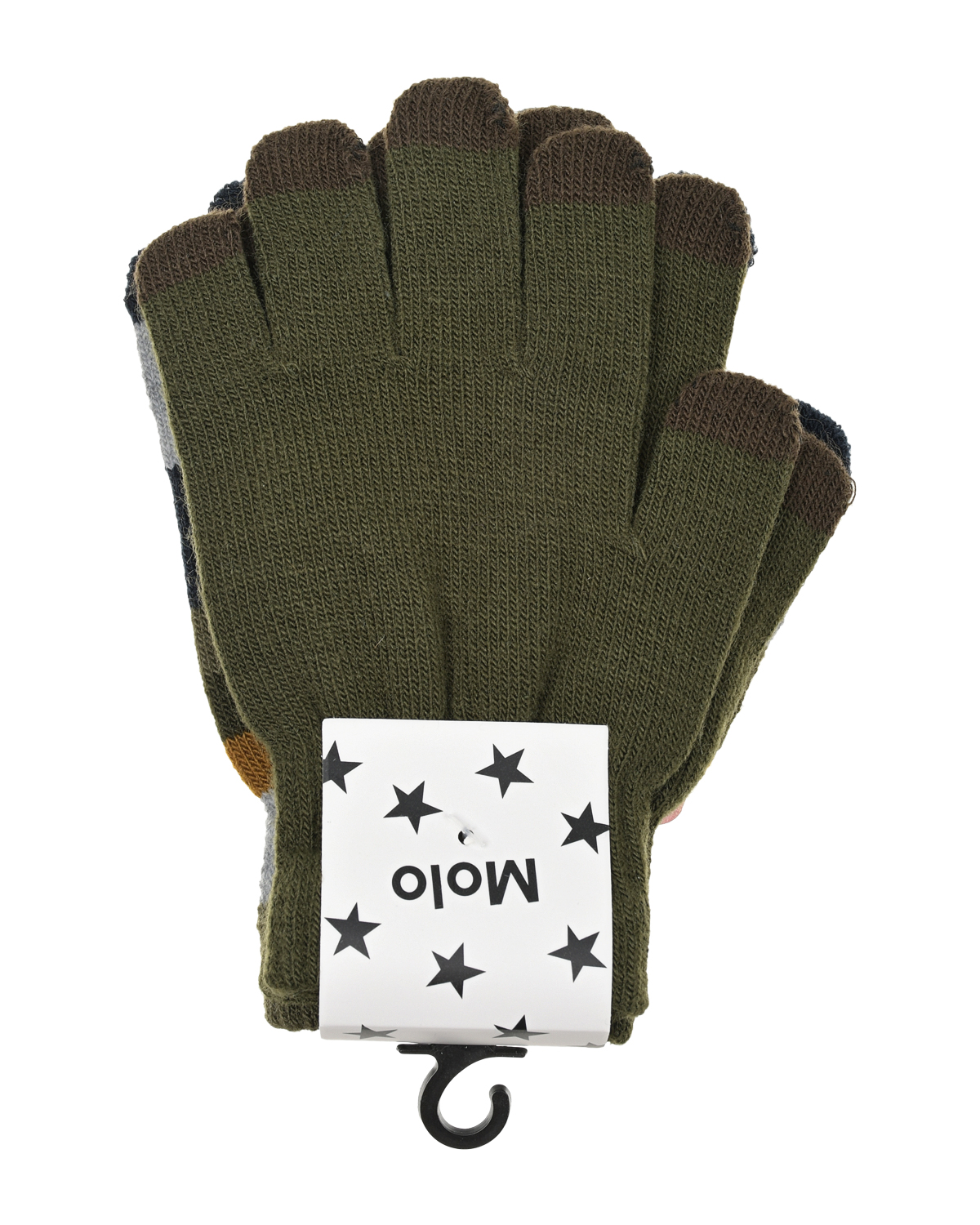 Перчатки 2 шт, зеленый Molo детские, размер 140