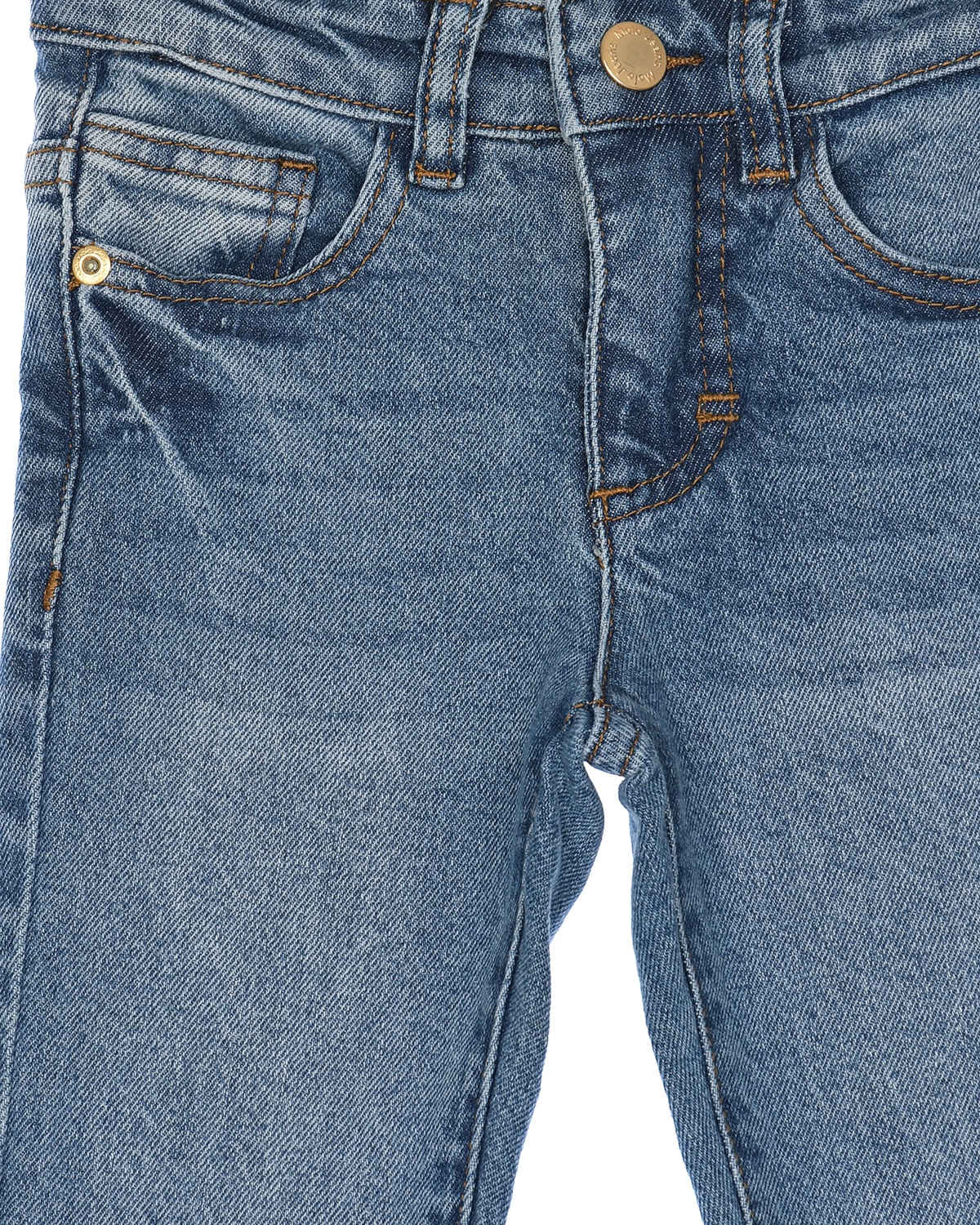 Брюки джинсовые Vintage Denim Molo детские, размер 110, цвет синий - фото 3
