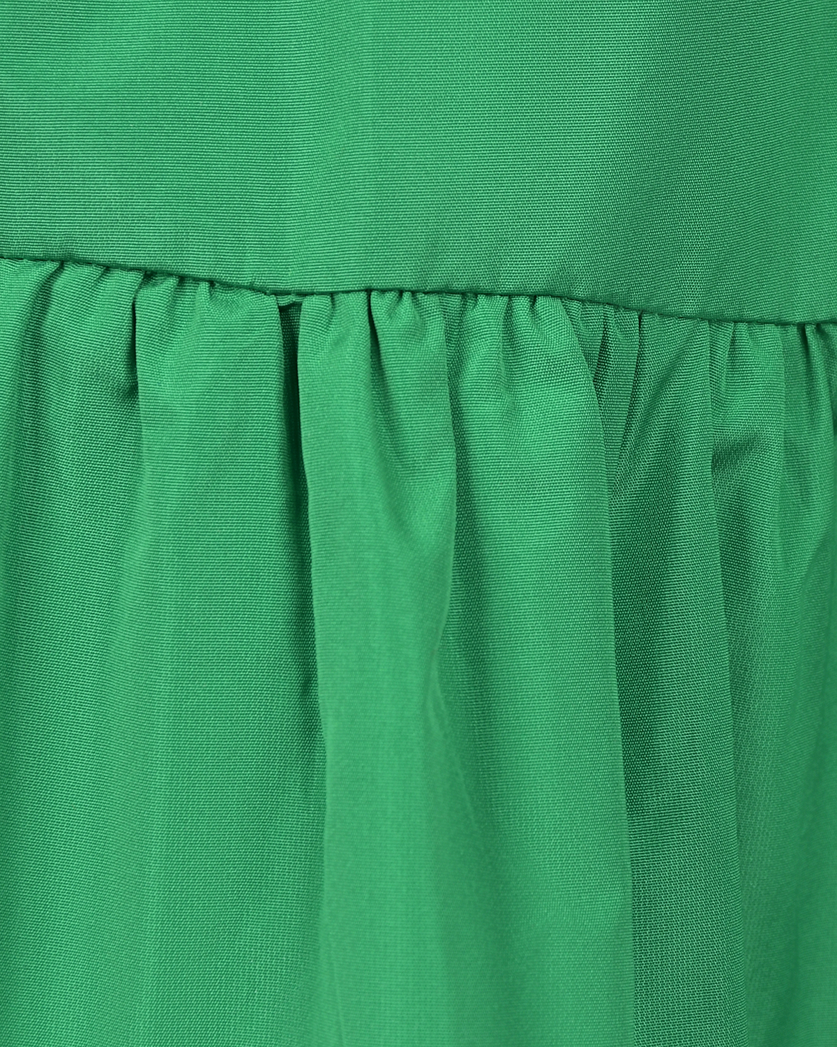 Зеленое платье с поясом MSGM детское, размер 128, цвет зеленый - фото 3