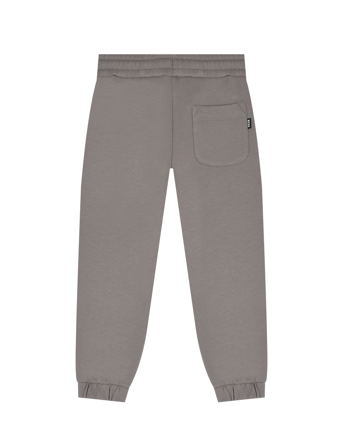 Серые спортивные брюки с бирюзовым лого MSGM детские, размер 164, цвет серый - фото 2