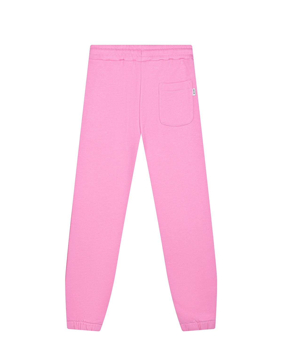 Розовые спортивные брюки с лого MSGM детские, размер 116, цвет розовый - фото 2