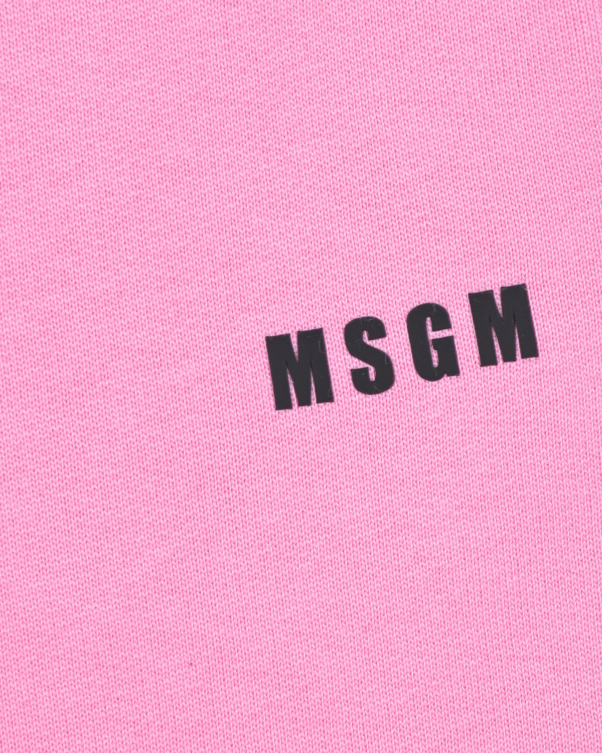 Розовые спортивные брюки с лого MSGM детские, размер 116, цвет розовый - фото 3