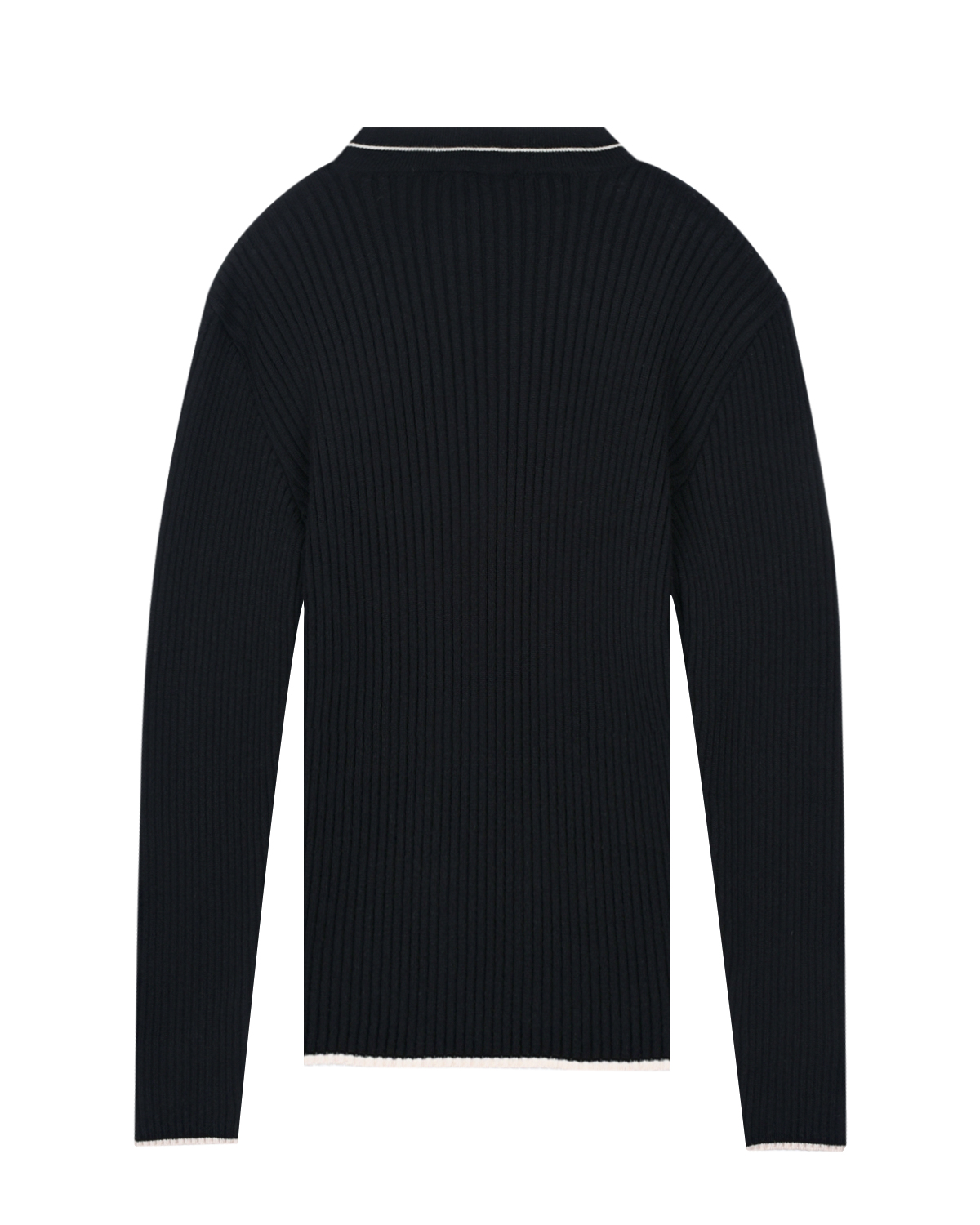 Черный свитер с белым лого MSGM детский, размер 152 - фото 2
