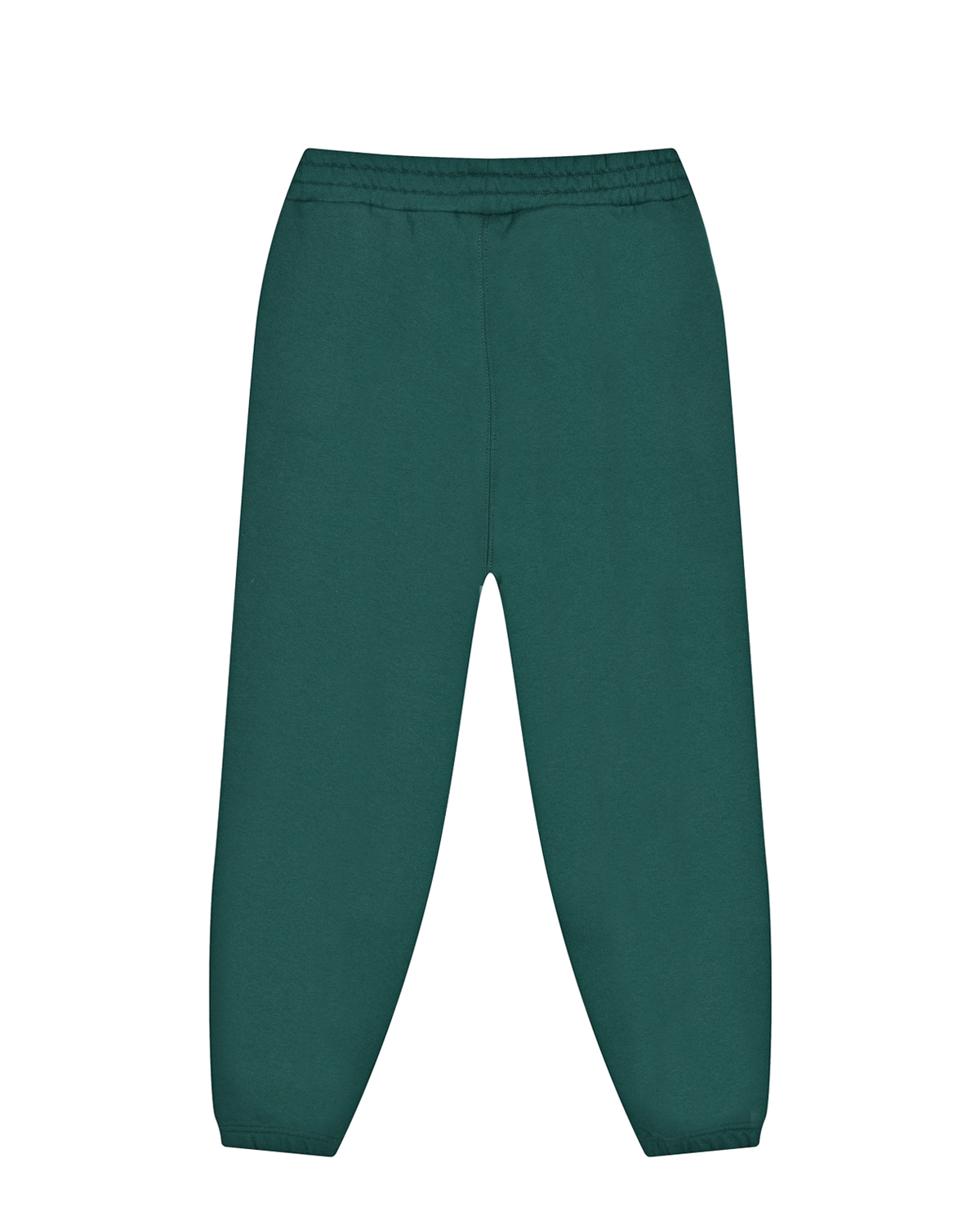 Однотонные зеленые спортивные брюки Monnalisa детские, размер 140, цвет зеленый - фото 2