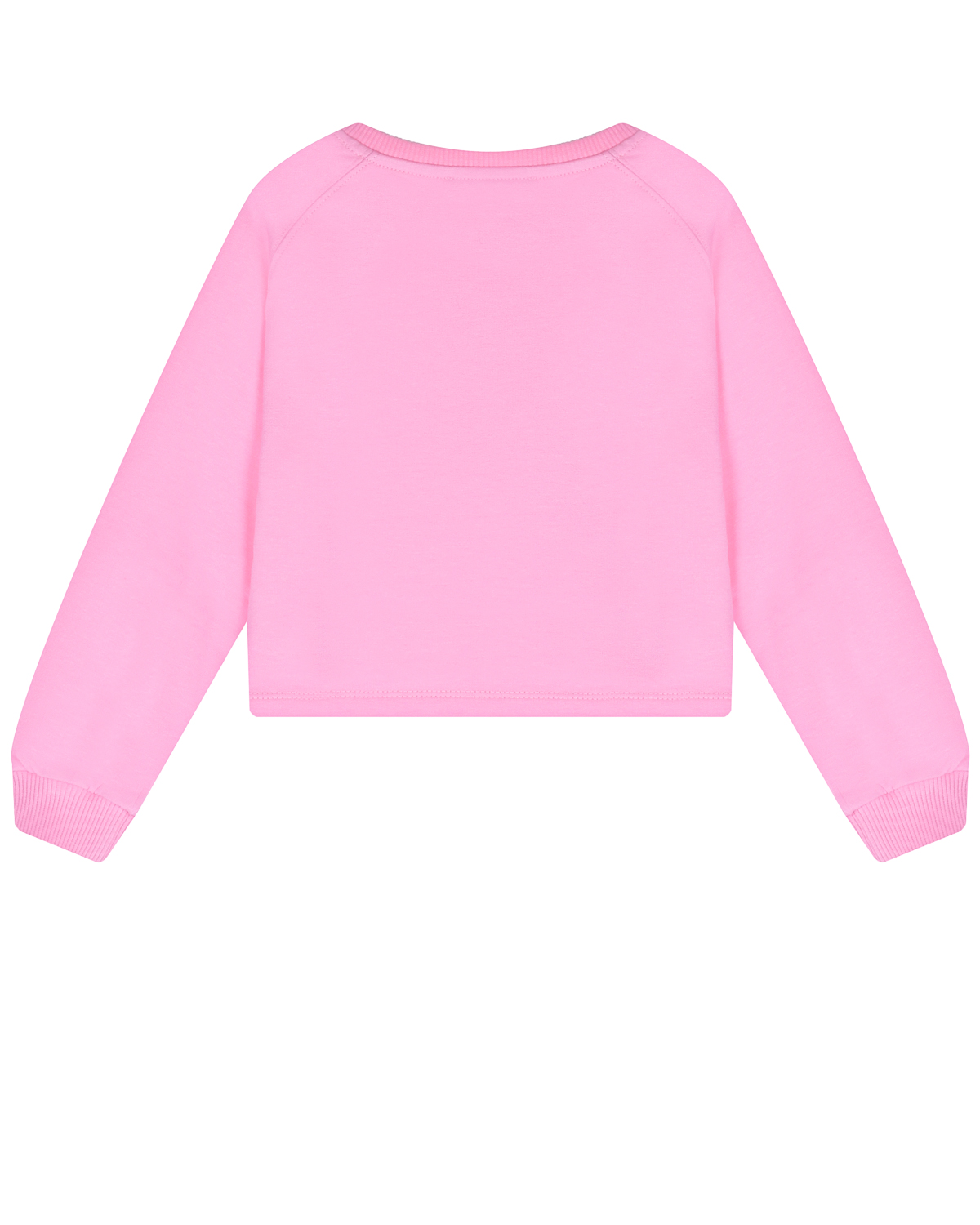 Розовый свитшот с принтом "мишка" Moschino детский, размер 104 - фото 3