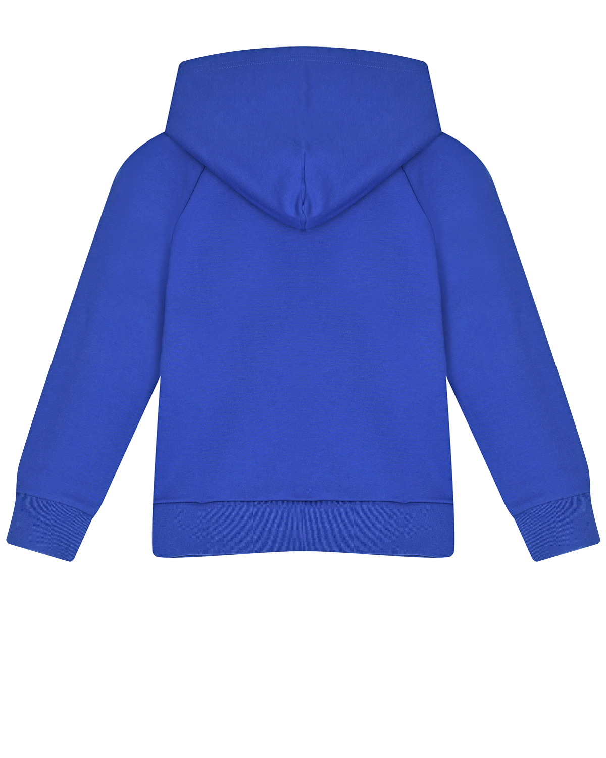 Ярко-синяя толстовка-худи с капюшоном No. 21 детское, размер 140, цвет синий - фото 2