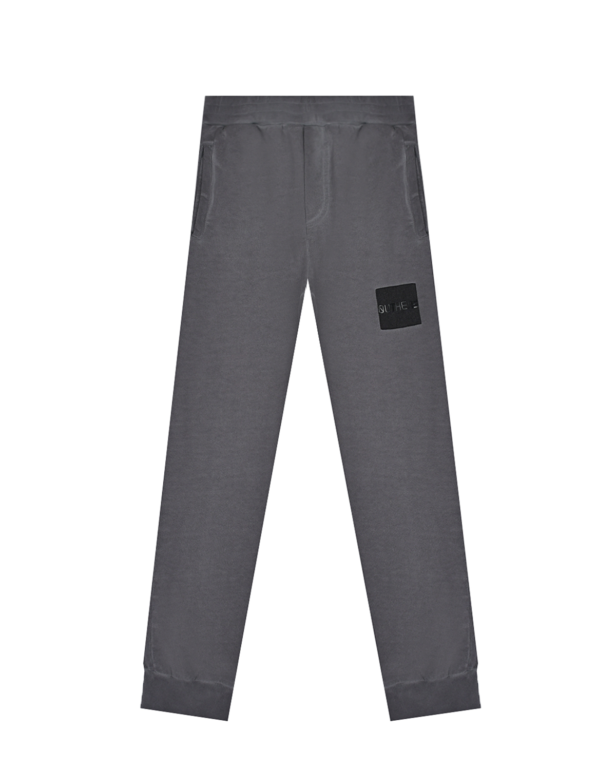Серые спортивные брюки Outhere детские, размер 116, цвет серый