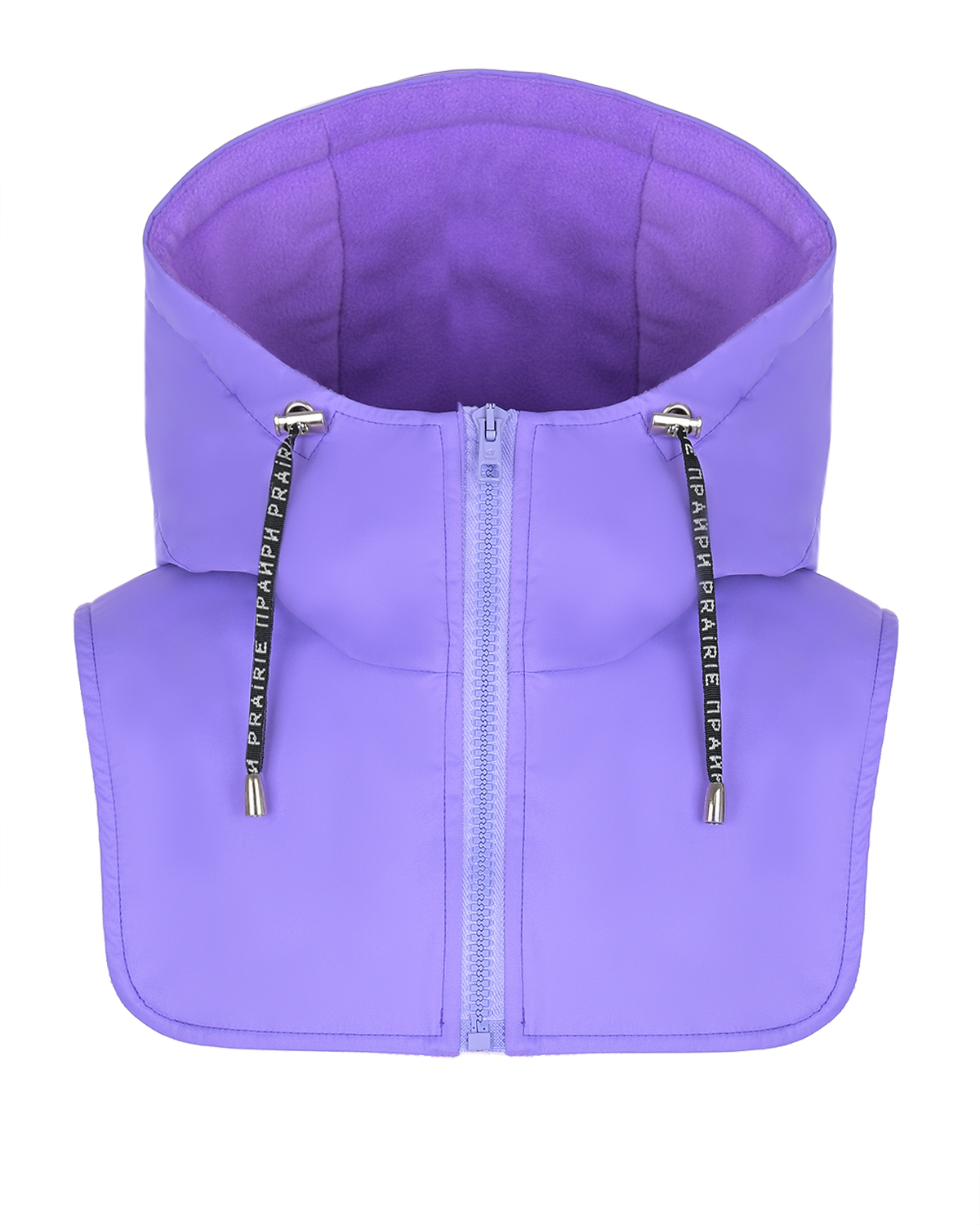 Фиолетовая шапка-шлем с флисовой подкладкой PRAIRIE Saint Petersburg детская, размер 56, цвет фиолетовый