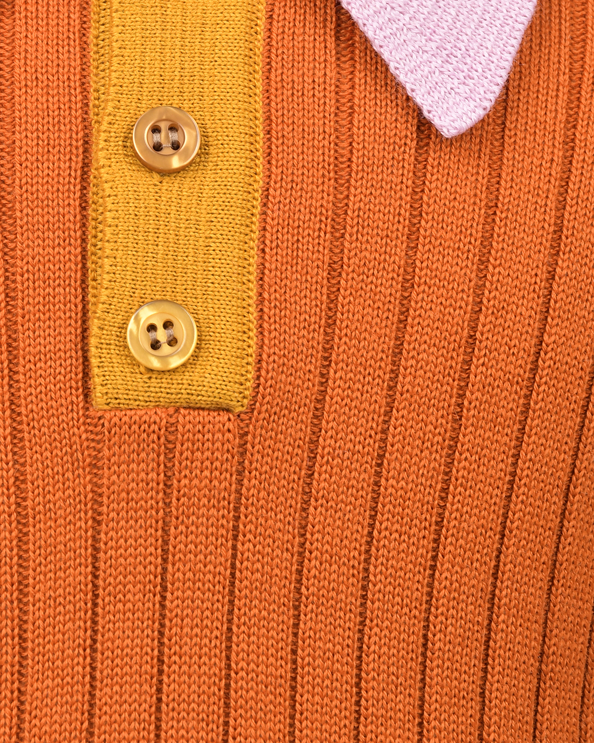Оранжевый джемпер-поло Paade Mode детский, размер 104 - фото 3