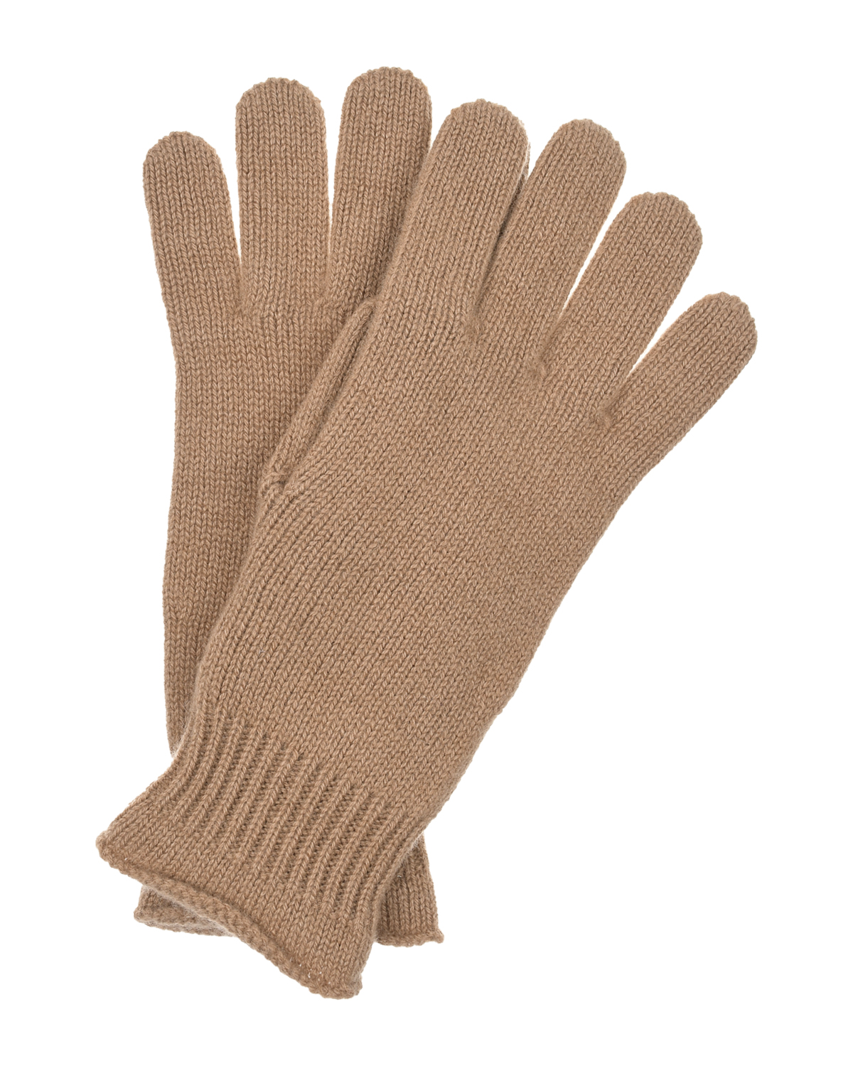 Коричневые кашемировые перчатки Panicale, размер unica, цвет коричневый - фото 1