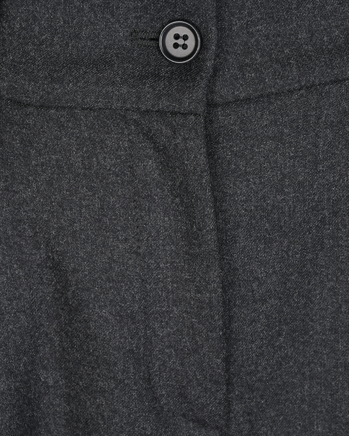 Серые шерстяные брюки палаццо Parosh, размер 42, цвет серый - фото 7