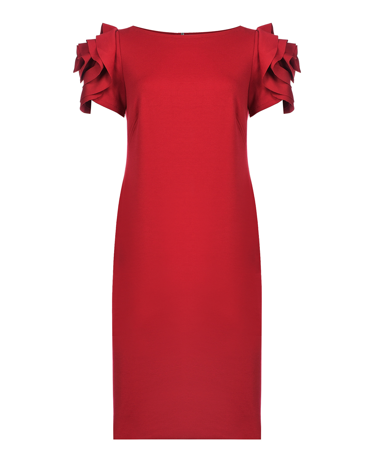 Красное платье Capri Pietro Brunelli, размер 46, цвет красный