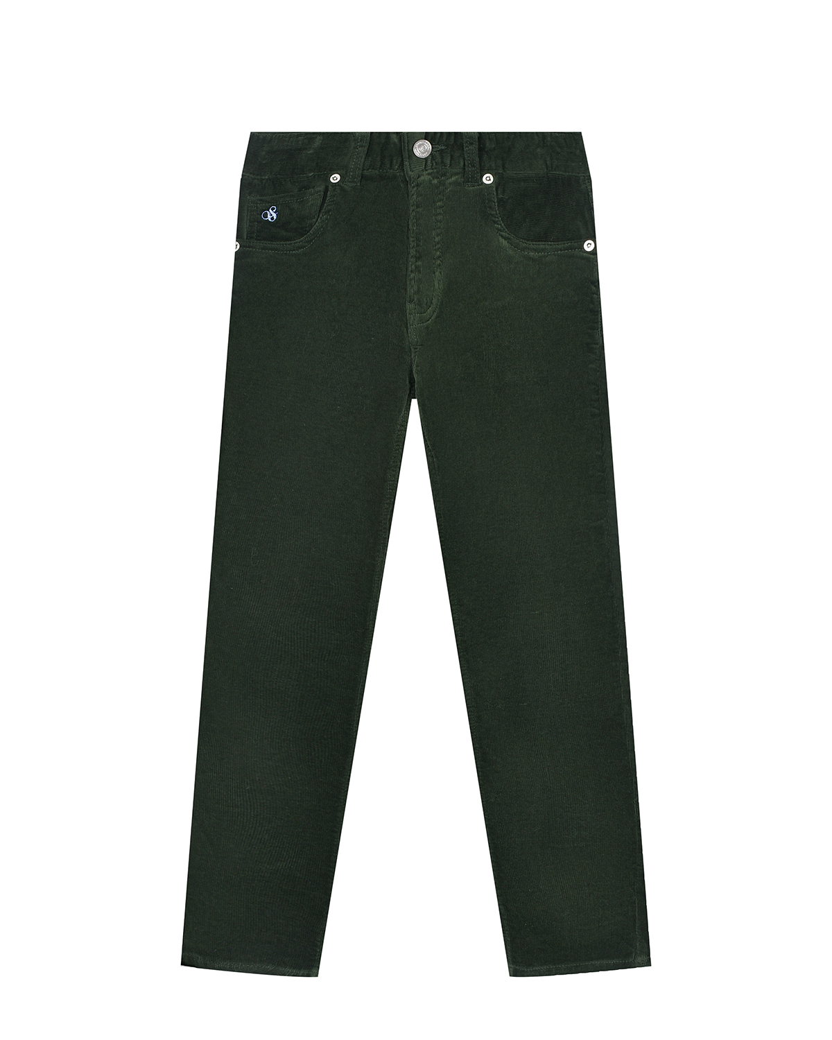 Темно-зеленые вельветовые брюки Scotch&Soda детское, размер 104, цвет зеленый