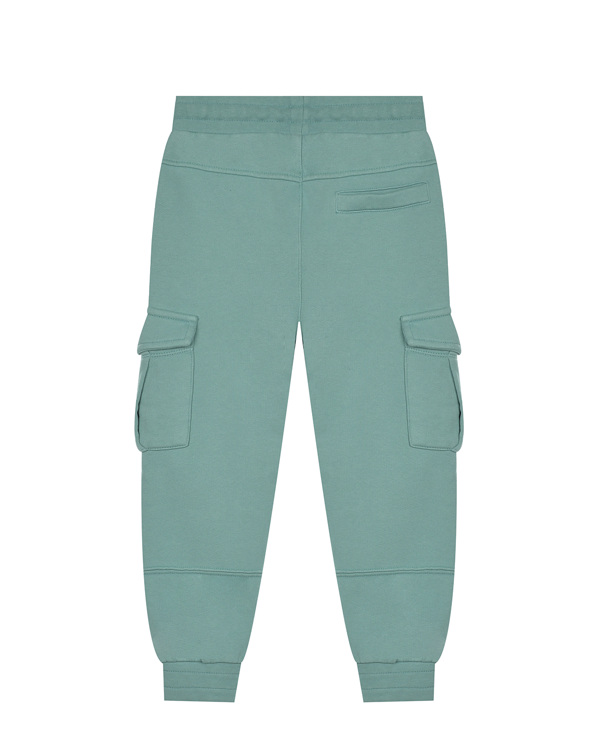 Зеленые спортивные брюки с карманами карго Stella McCartney детские, размер 116, цвет зеленый - фото 2