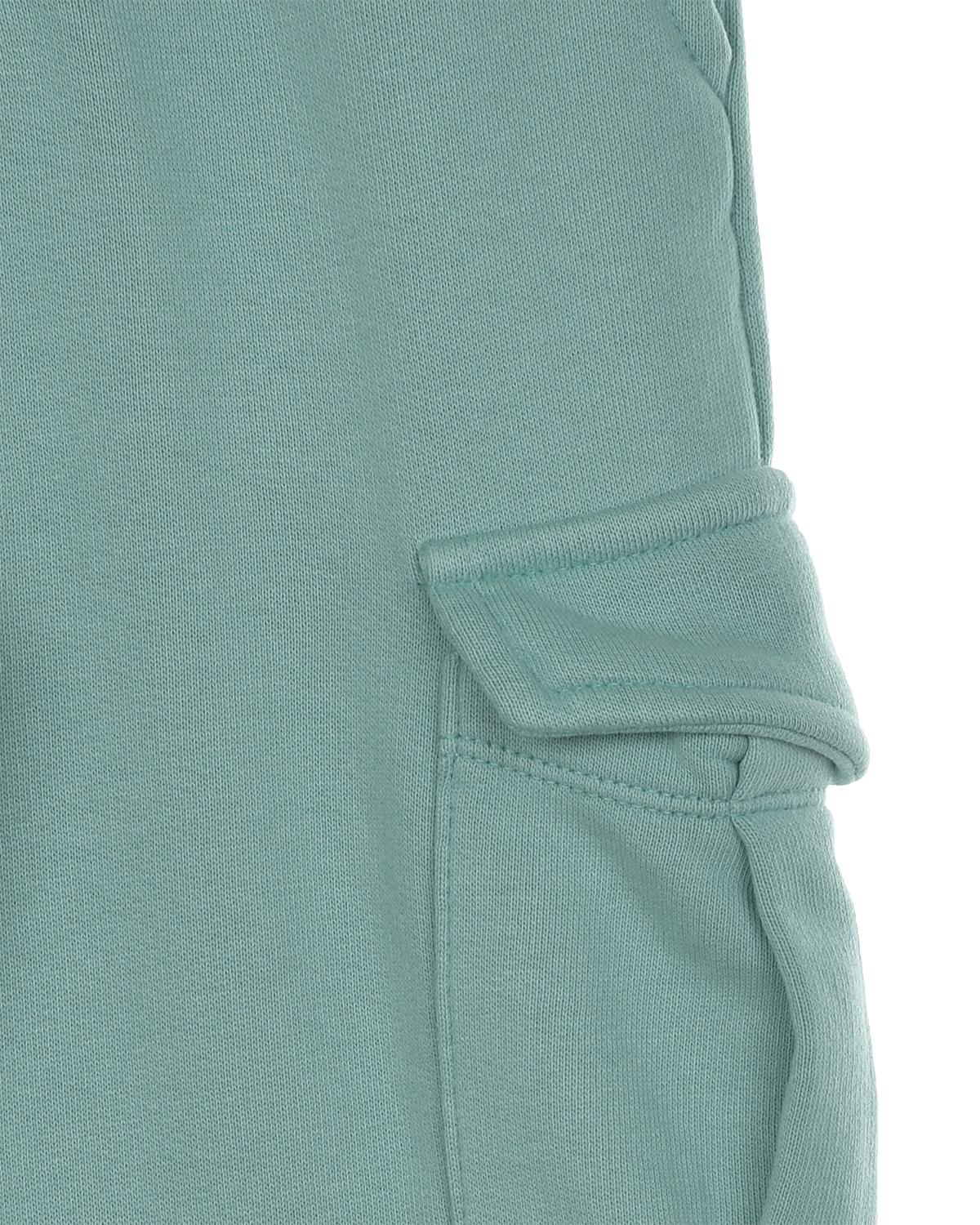 Зеленые спортивные брюки с карманами карго Stella McCartney детские, размер 116, цвет зеленый - фото 3