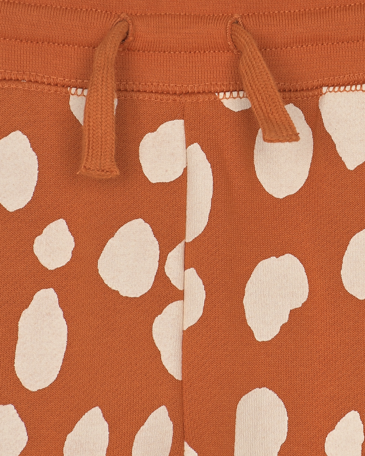 Оранжевые спортивные брюки с принтом "олень" Stella McCartney детские, размер 92, цвет мультиколор - фото 3