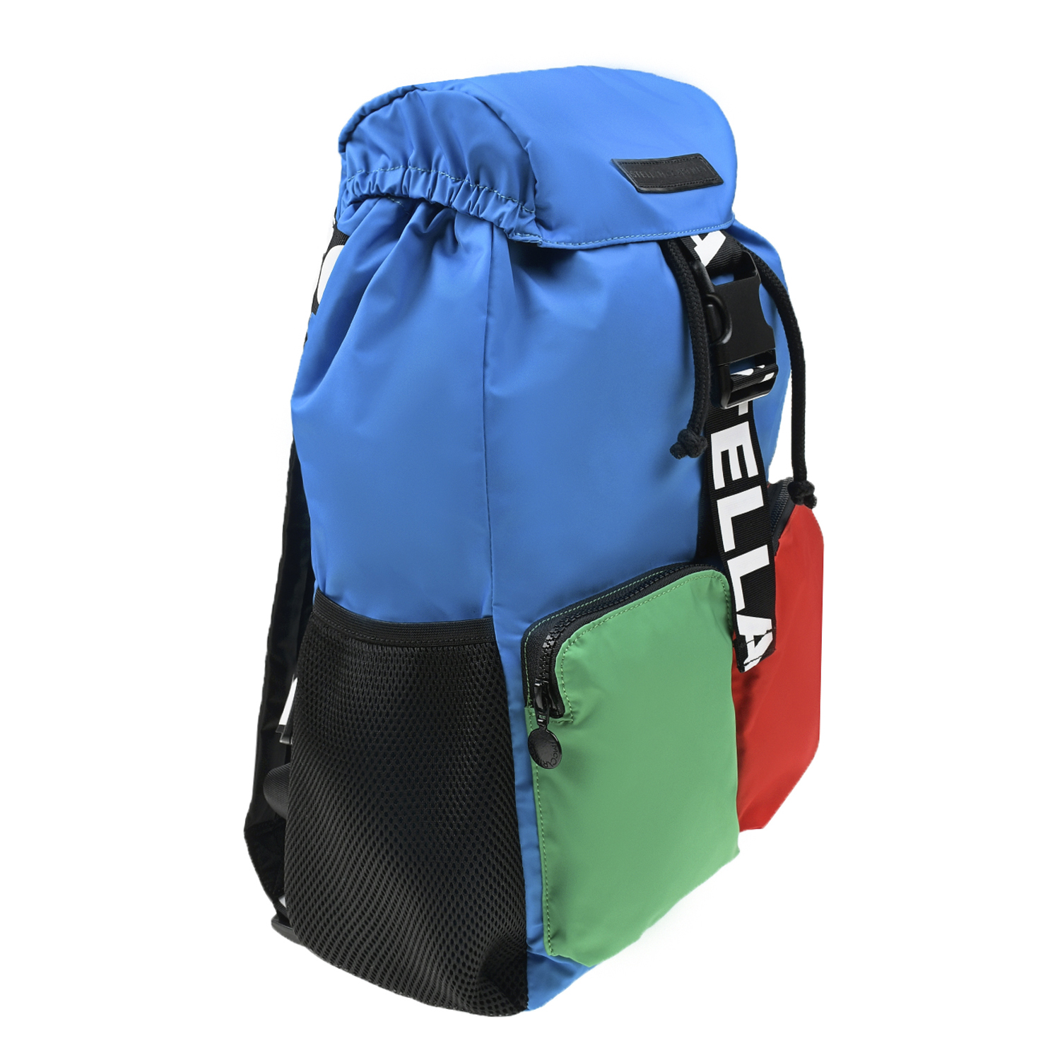 Рюкзак в стиле color block, 42x25x10 см Stella McCartney детский, размер unica, цвет мультиколор - фото 2