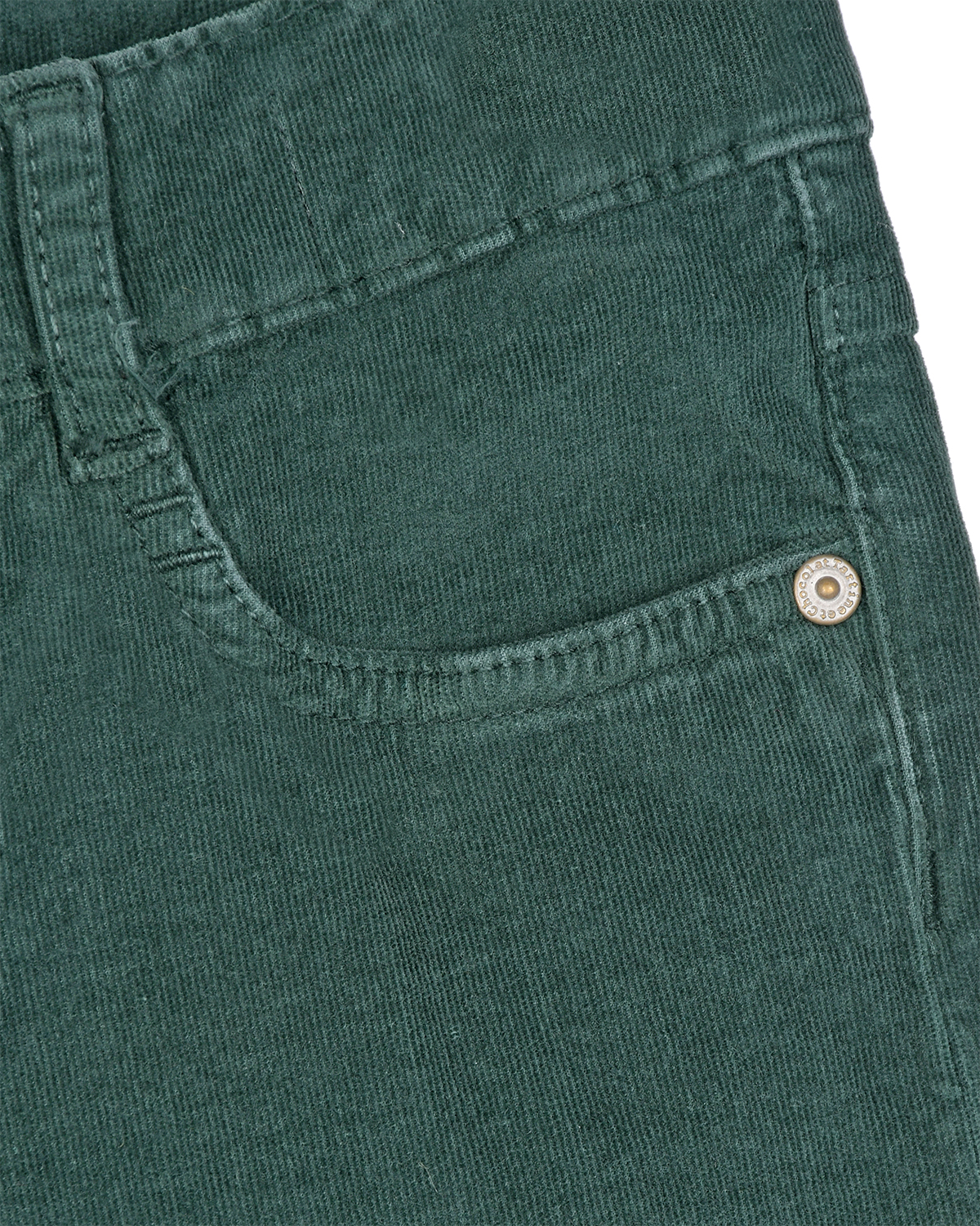Темно-зеленые брюки Tartine et Chocolat детское, размер 92, цвет зеленый - фото 3