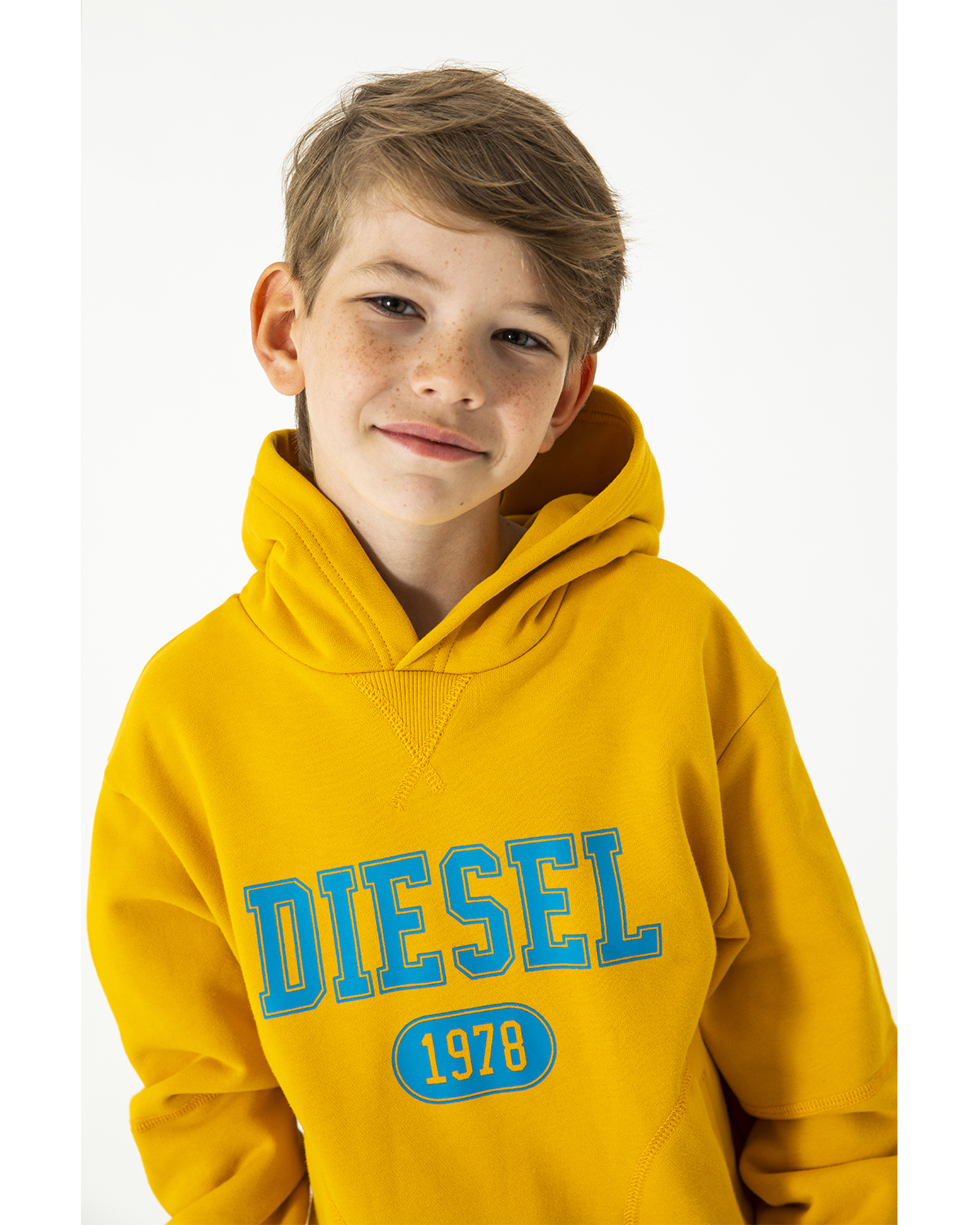 Толстовка Diesel желтая