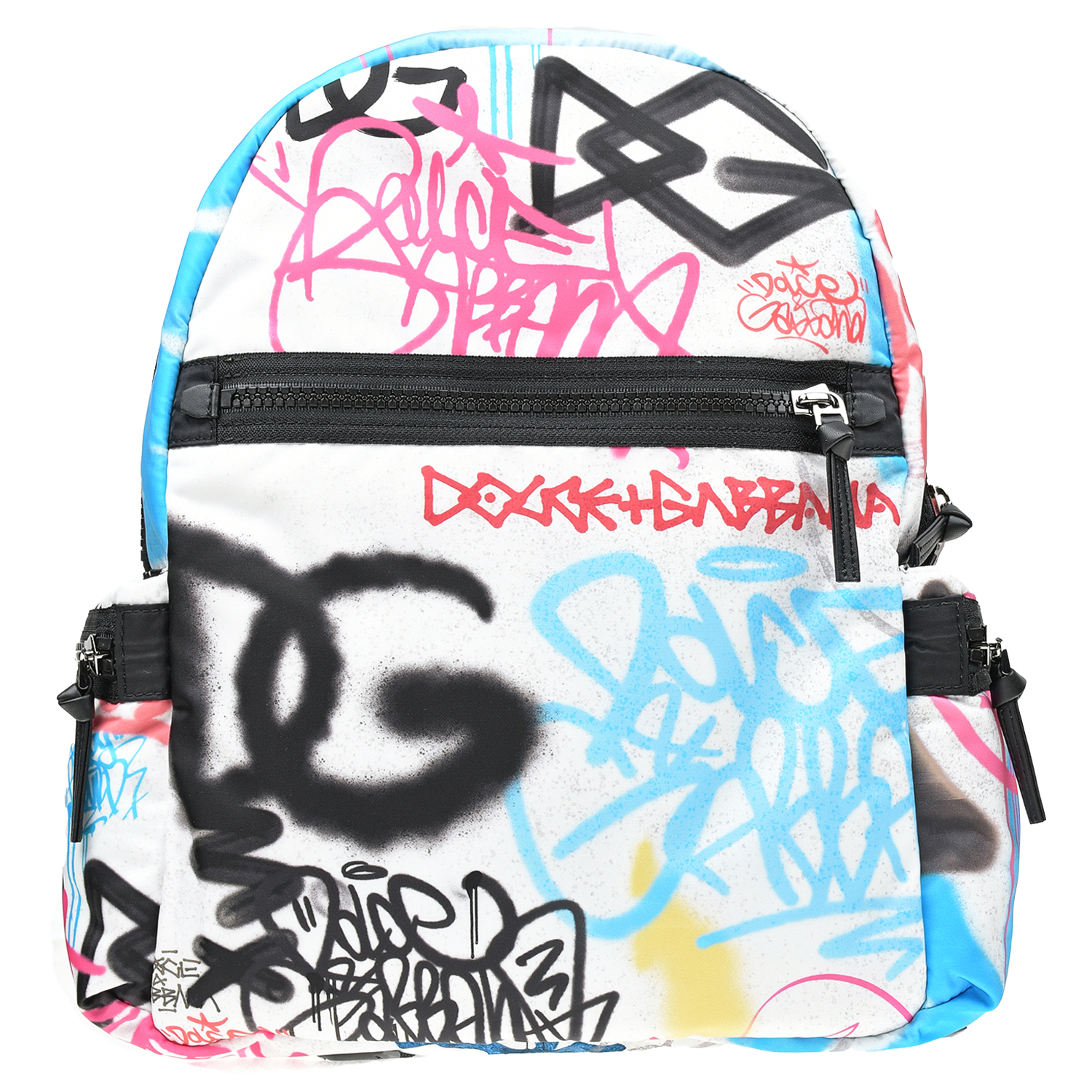Рюкзак с принтом "граффити" Dolce&Gabbana детский, размер unica, цвет мультиколор