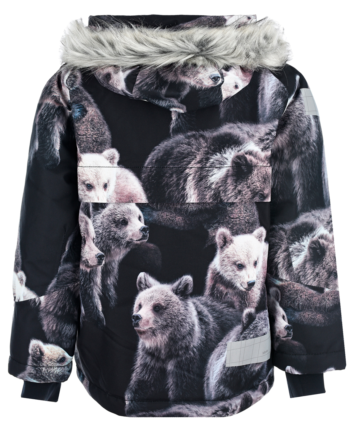 Куртка с принтом "медведи" Molo детская, размер 104, цвет нет цвета - фото 2